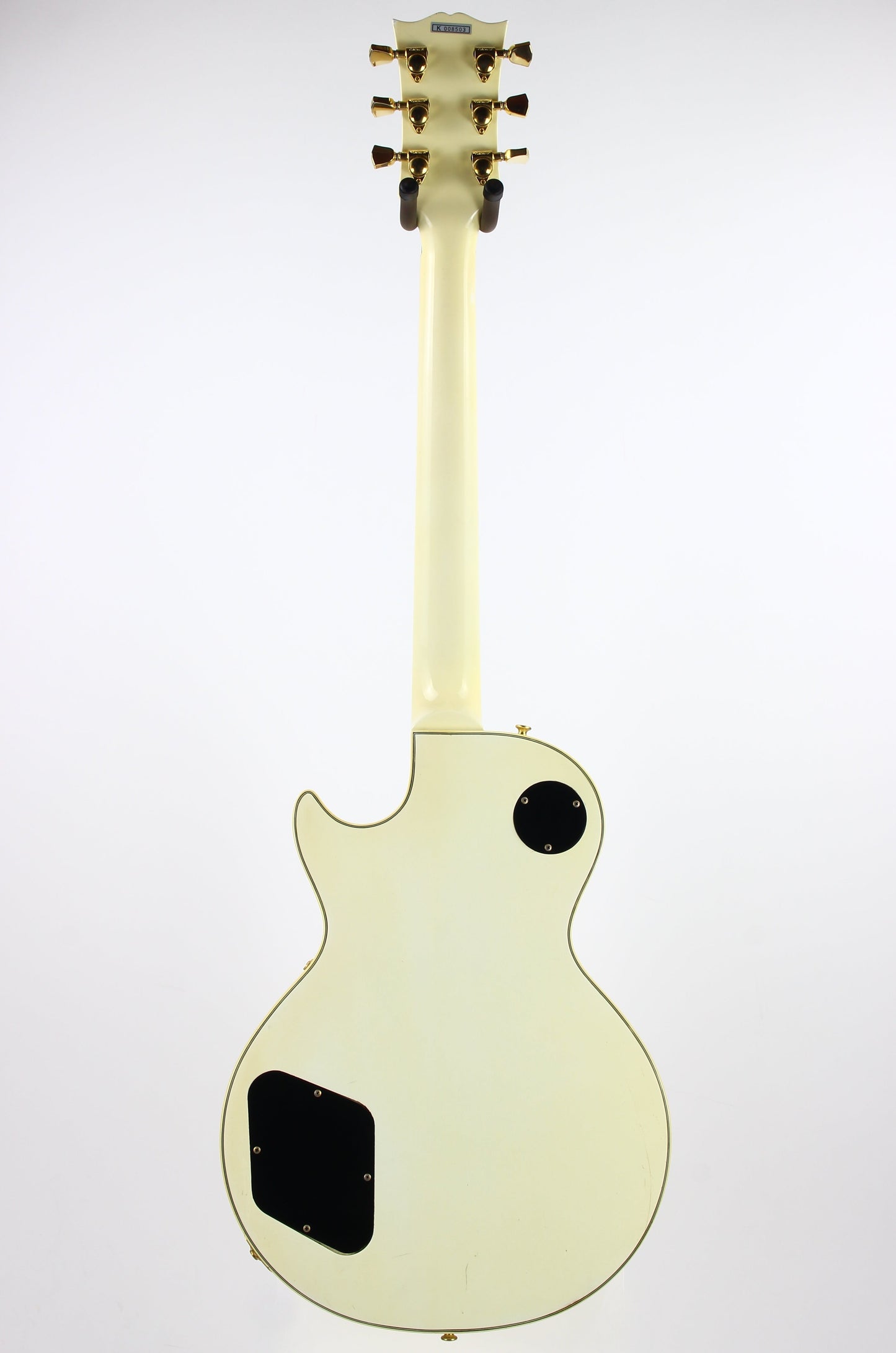 1990 Orville LPC-75 White Les Paul Custom Electric Guitar | MIJ Made in Japan, Original White Finish