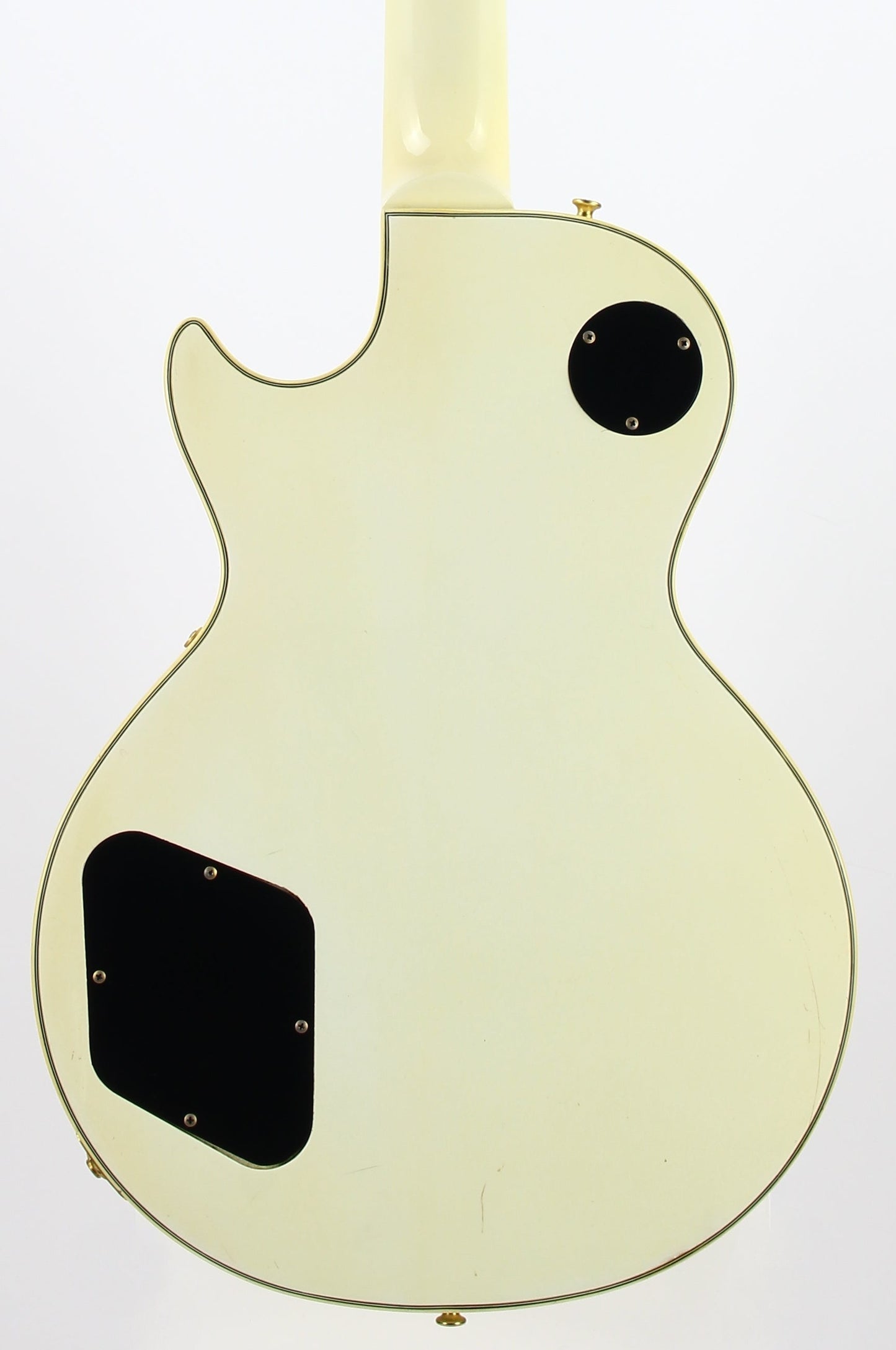 1990 Orville LPC-75 White Les Paul Custom Electric Guitar | MIJ Made in Japan, Original White Finish