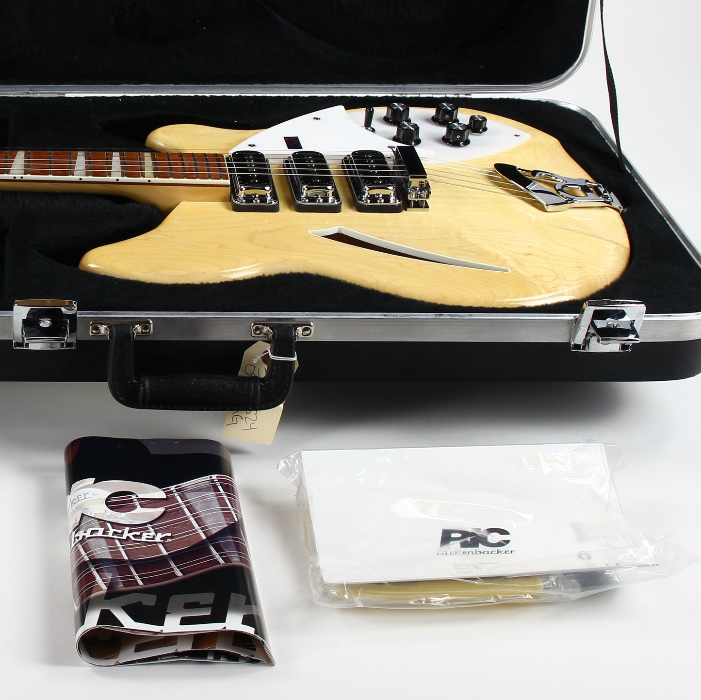 2008 Rickenbacker 370 MG Mapleglo 6 String 3 Pickups