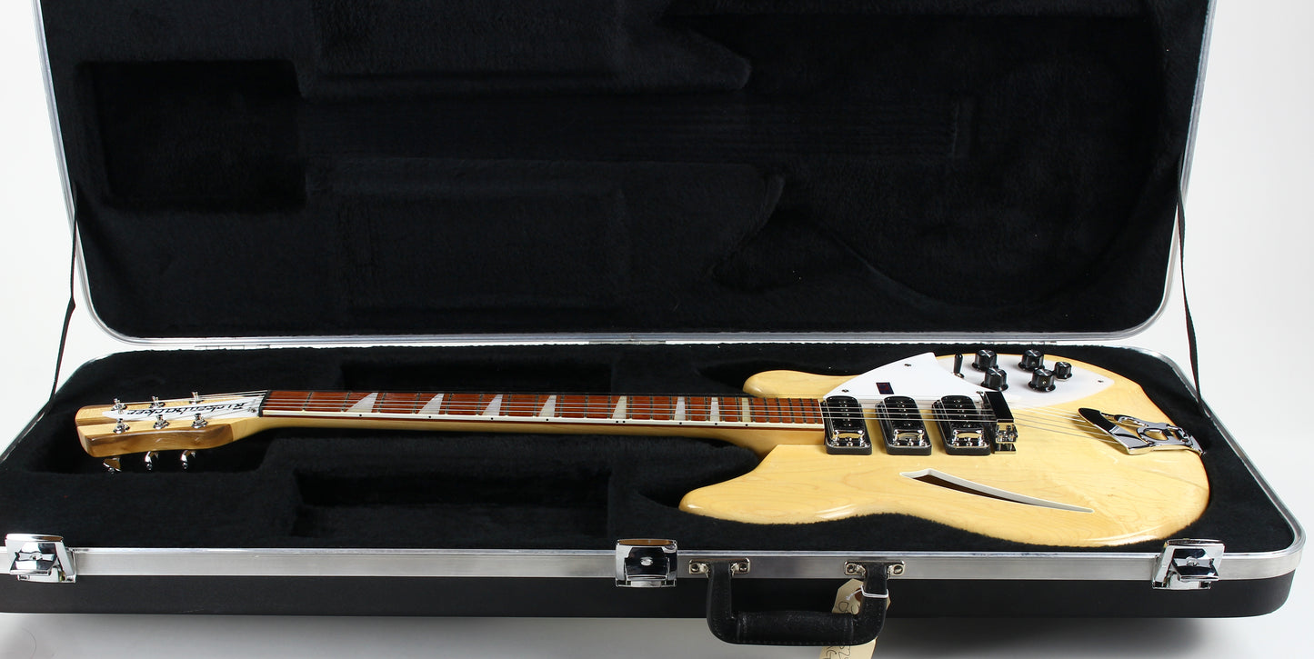2008 Rickenbacker 370 MG Mapleglo 6 String 3 Pickups