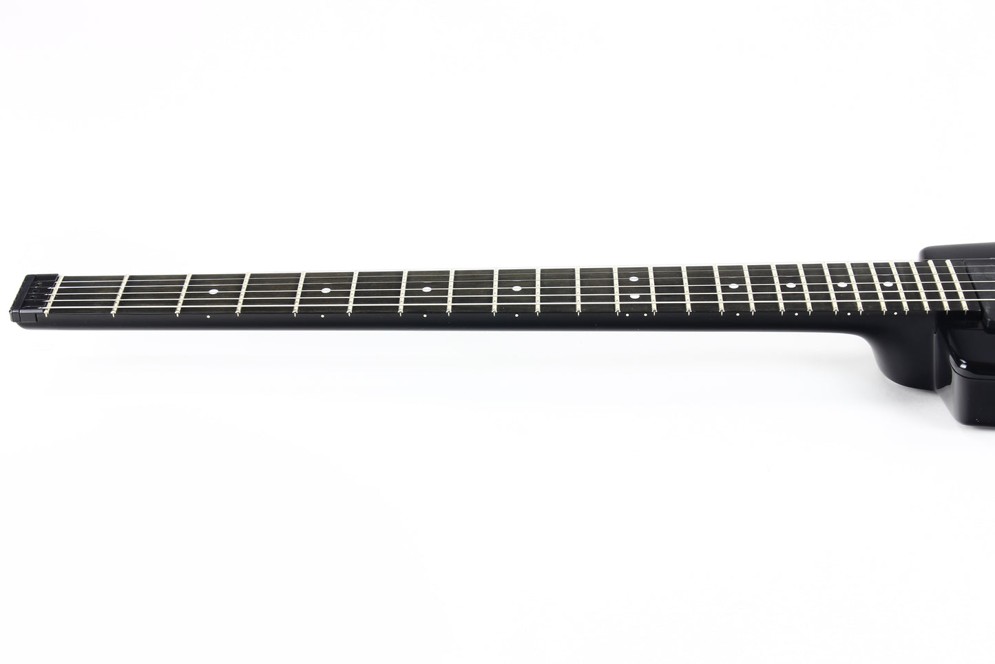 1997 Steinberger GL7TA Trans Trem Headless Electric Guitar | Original Hard Case and Tags, Black, CLEAN!
