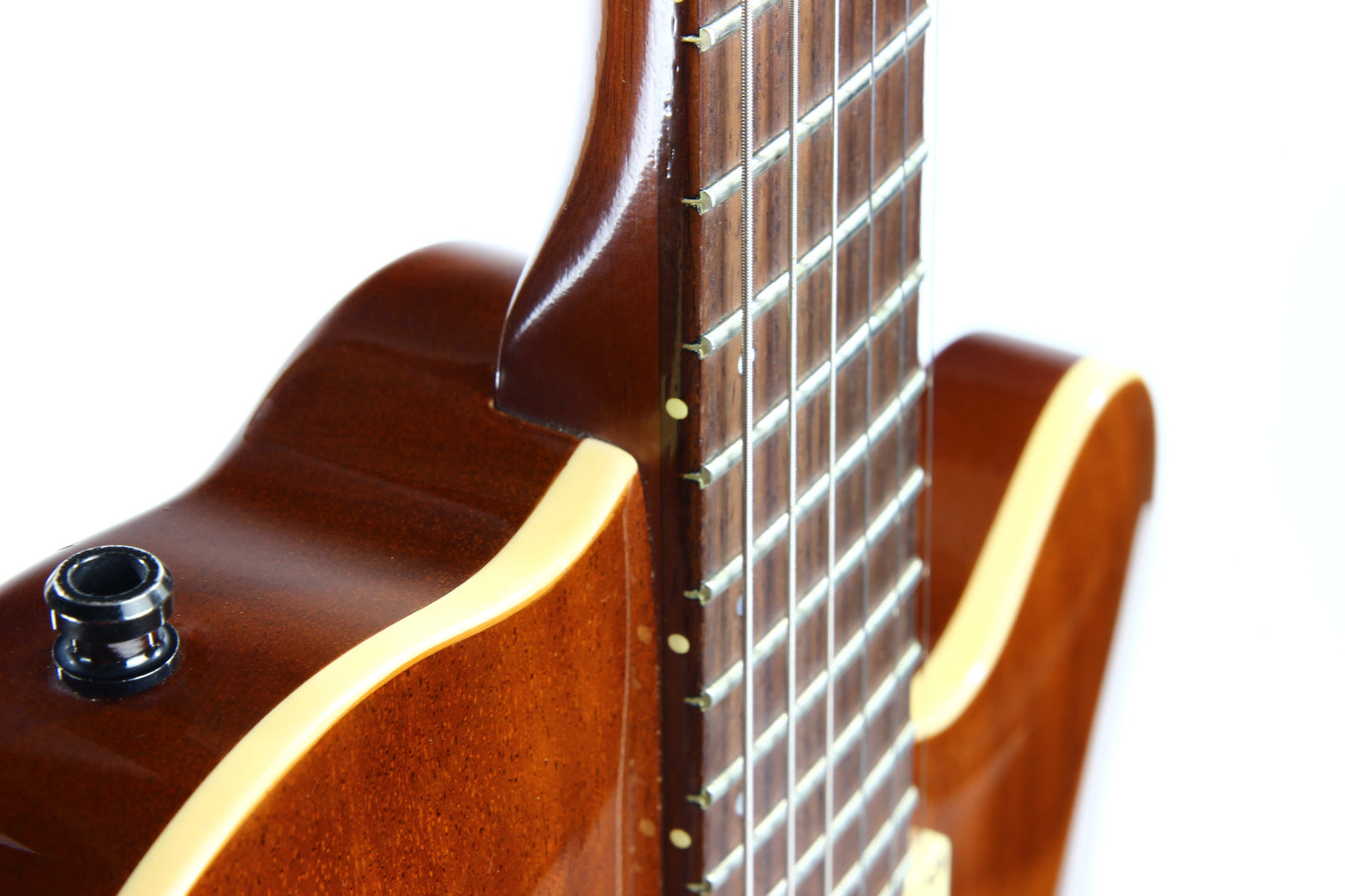 2004 Godin Montreal Two 2 Voice Acoustic Electric Semi-Hollow Guitar -- Solid Mahogany, Hybrid