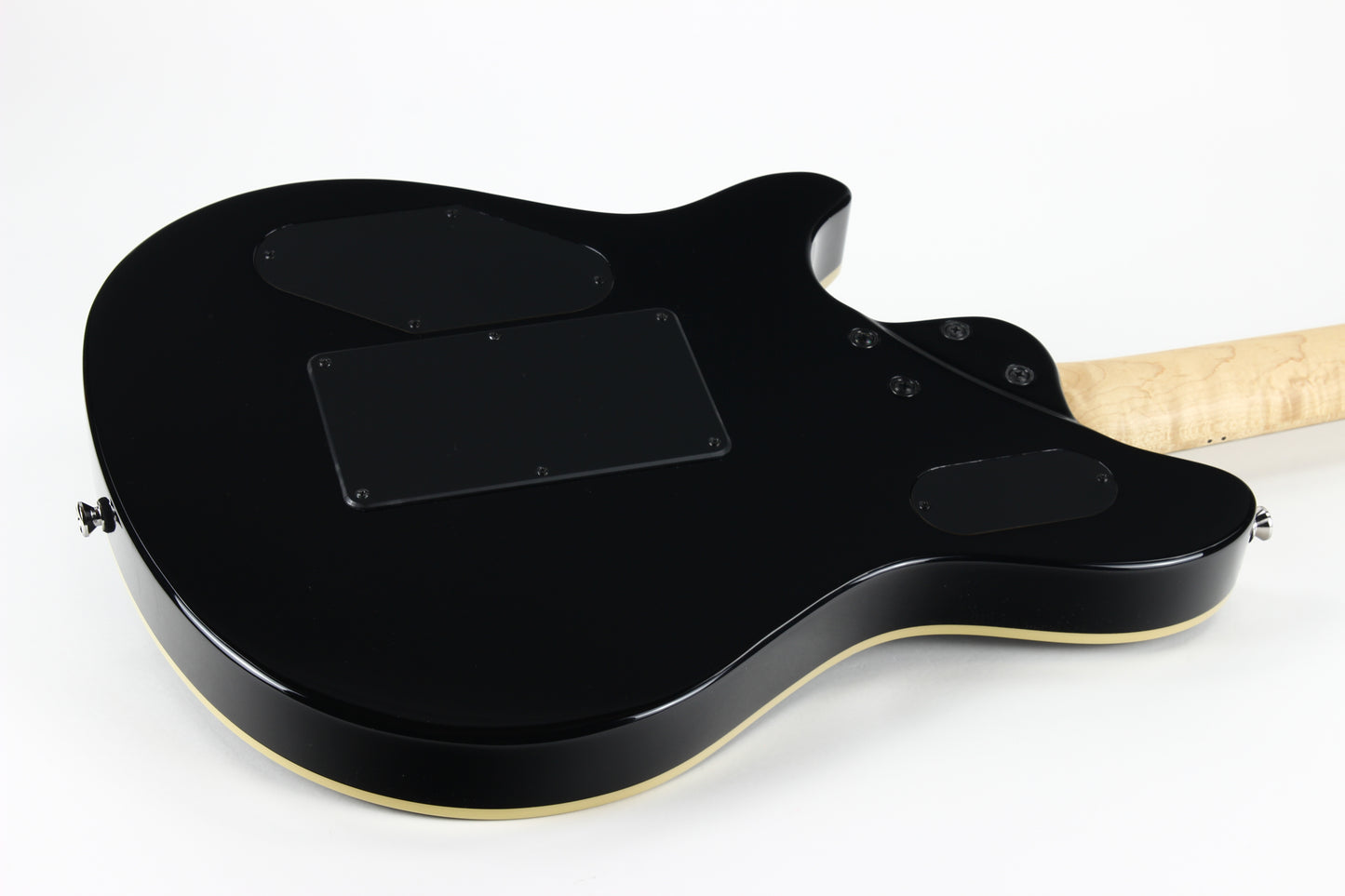 2020 Peavey HP-2 Solid Black EVH Eddie Van Halen Wolfgang Electric Guitar | Floyd Rose Tremolo, Maple Neck
