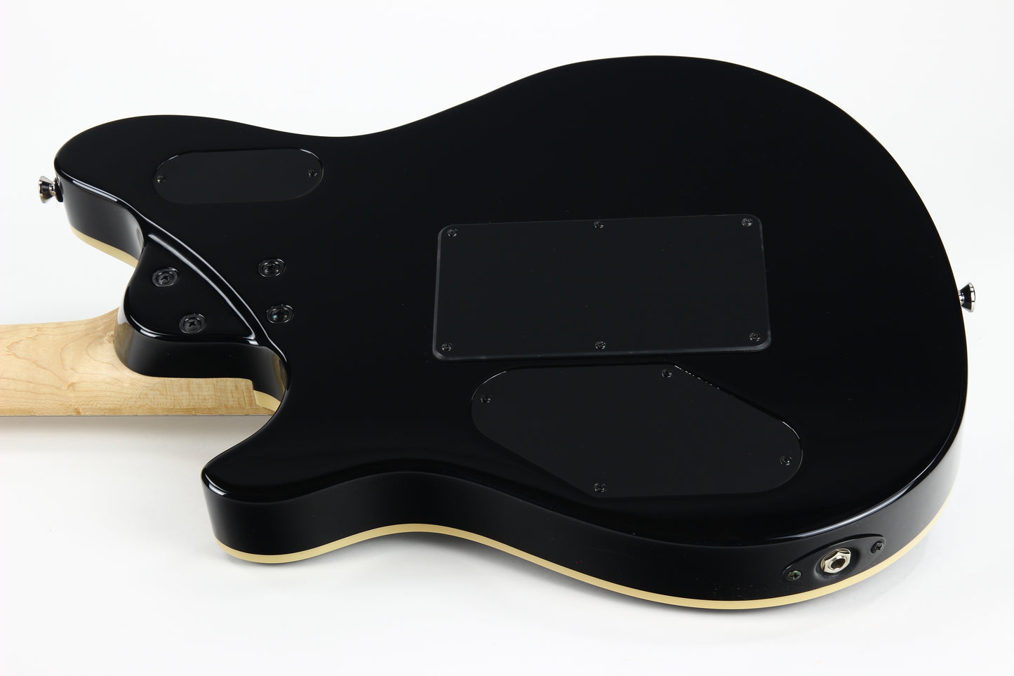 2020 Peavey HP-2 Solid Black EVH Eddie Van Halen Wolfgang Electric Guitar | Floyd Rose Tremolo, Maple Neck
