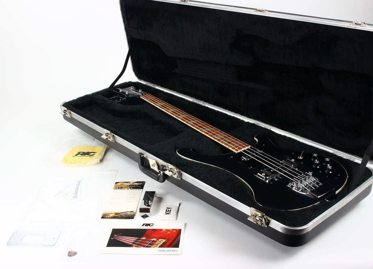2007 Rickenbacker 4003 Bass JG Jetglo Black | Blackout Specs