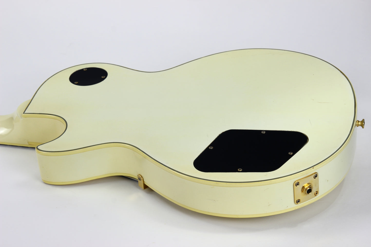 1990 Orville LPC-75 White Les Paul Custom Electric Guitar | MIJ Made in Japan, Original White Finish
