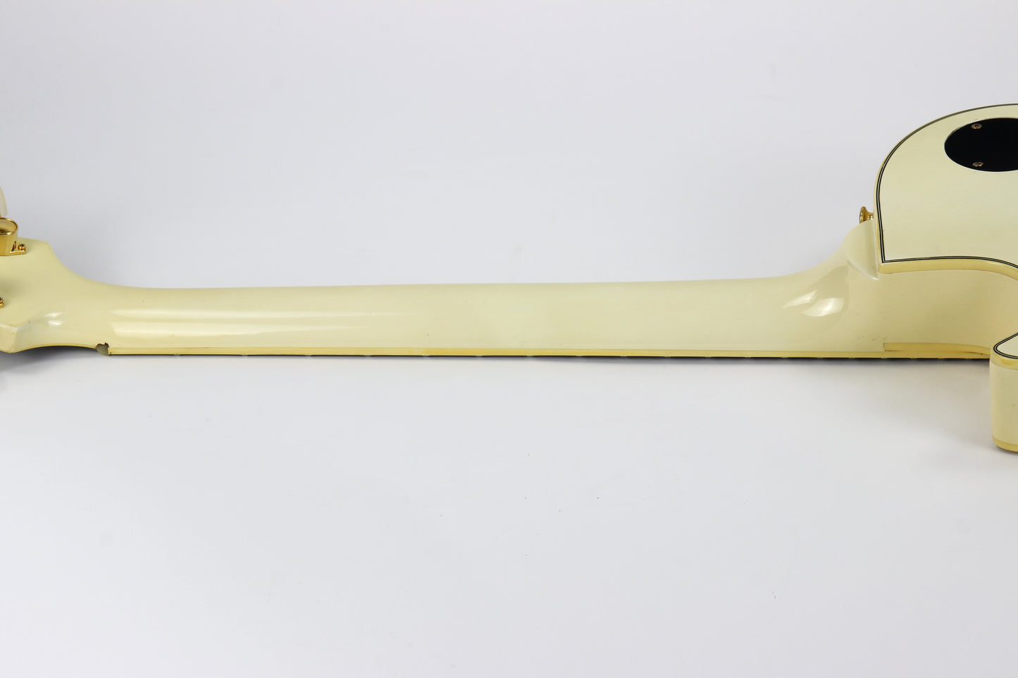 1990 Orville LPC-75 White Les Paul Custom Electric Guitar | MIJ Made in Japan, Original White Finish