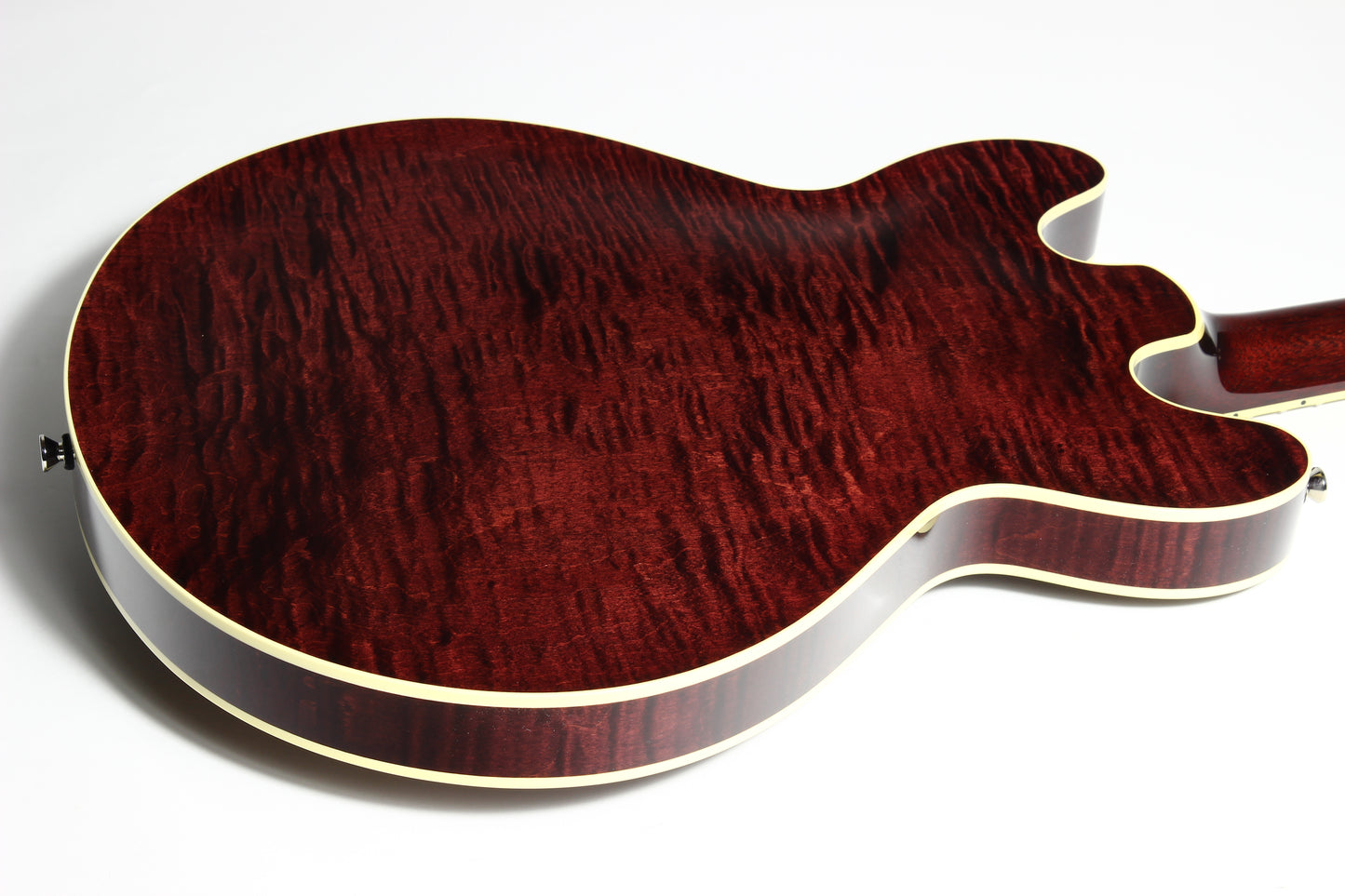 2023 Collings i35 LC Premium OXBLOOD Electric Guitar | Throbak Humbuckers, Semi-Hollow Body, Finish
