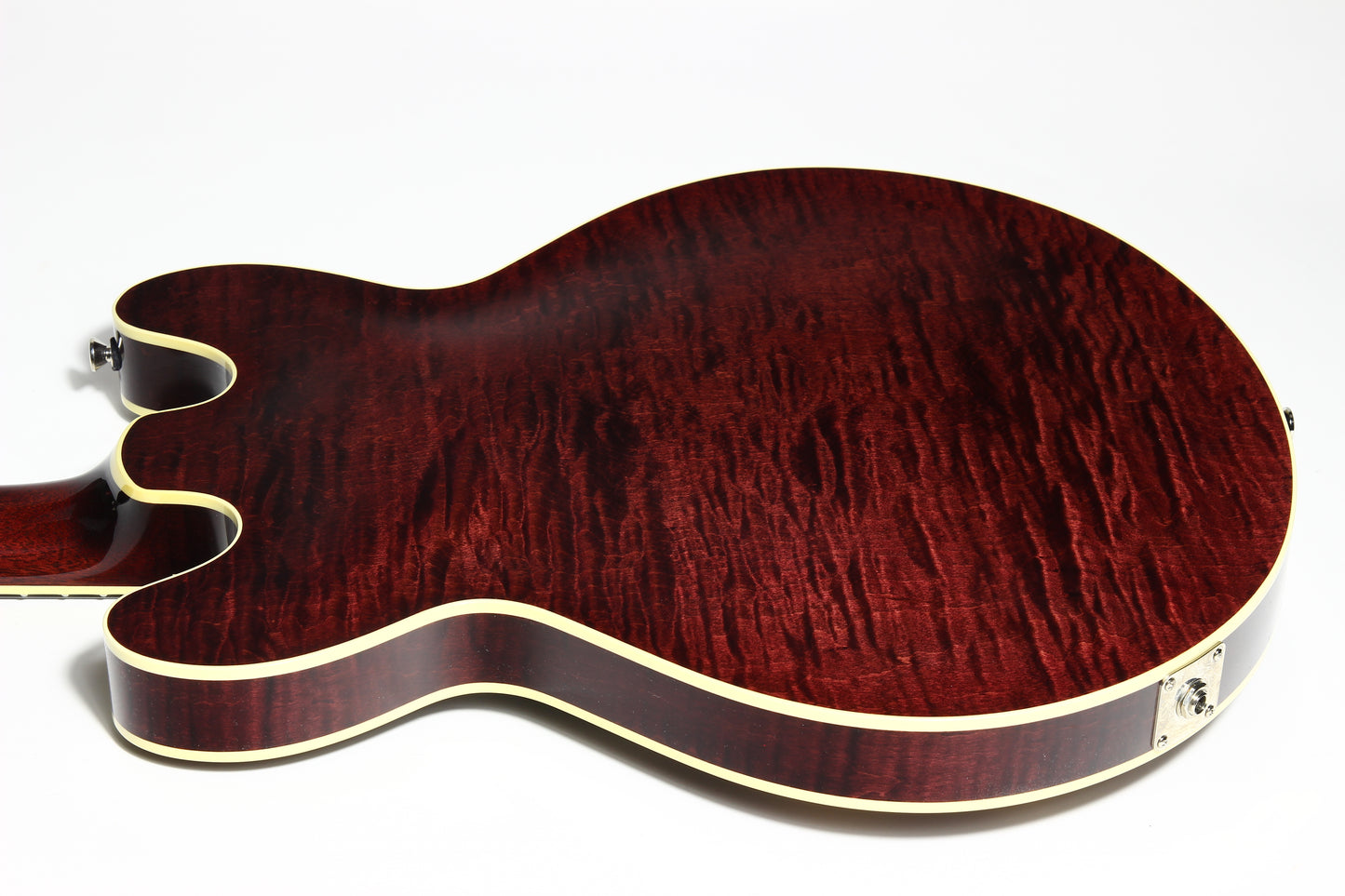 2023 Collings i35 LC Premium OXBLOOD Electric Guitar | Throbak Humbuckers, Semi-Hollow Body, Finish