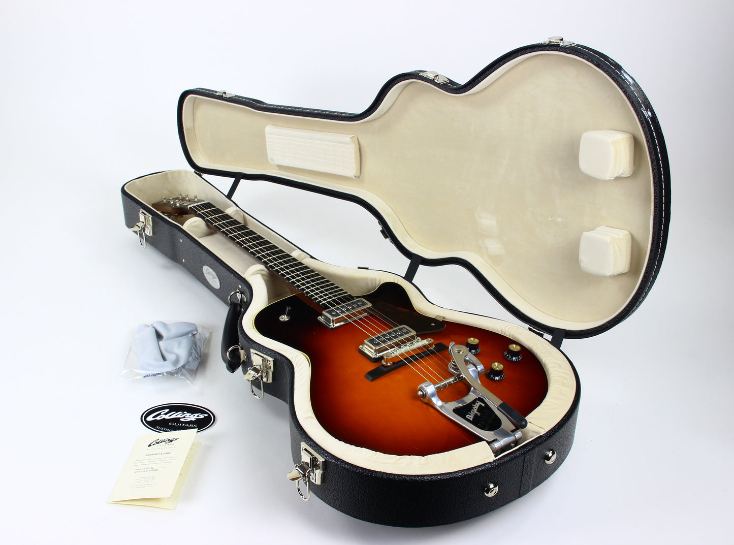2024 Collings 470 JL Julian Lage Antiqued Sunburst Ron Ellis Pickups w/ Bigsby