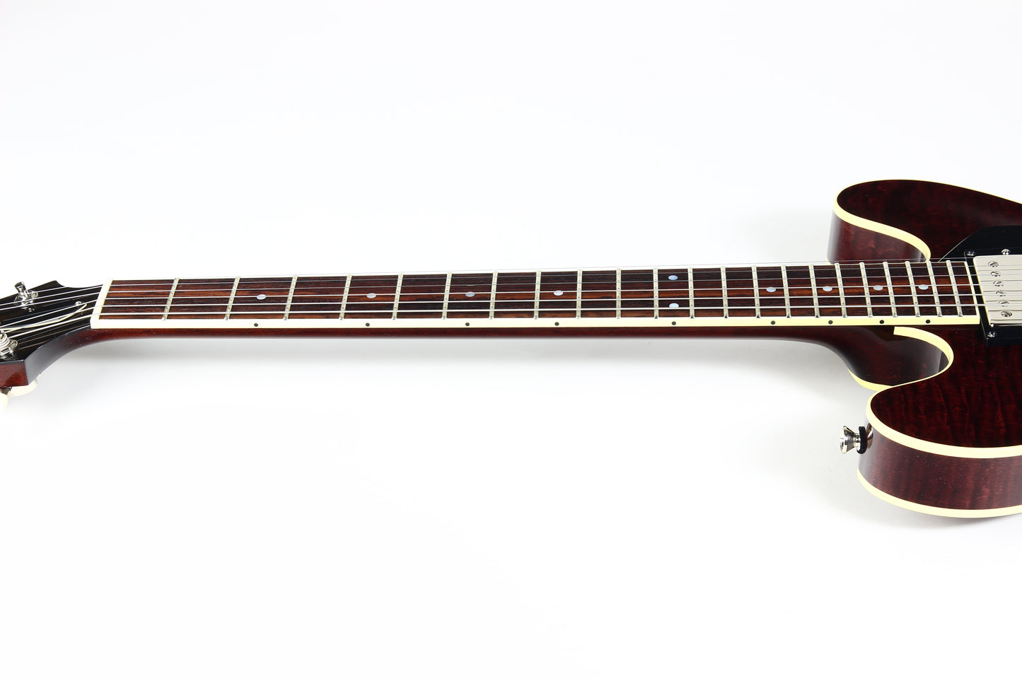 2023 Collings i35 LC Premium OXBLOOD Electric Guitar | Throbak Humbuckers, Semi-Hollow Body, Finish
