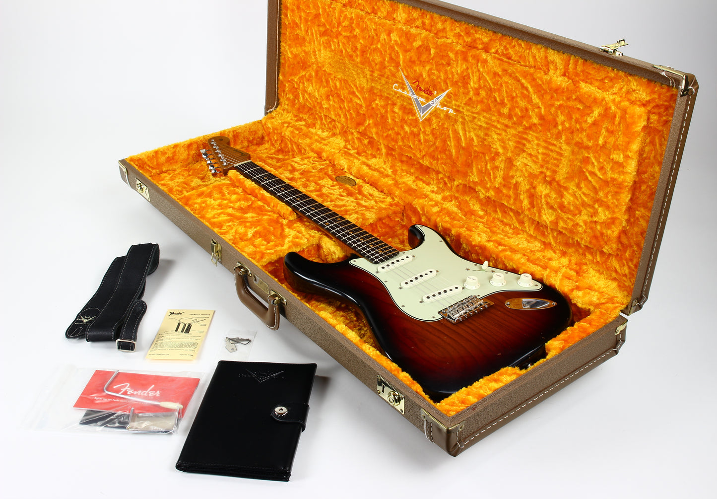 2020 Fender Custom Shop Dealer Select GT11 Stratocaster Journeyman Relic Sunburst Flamed Neck