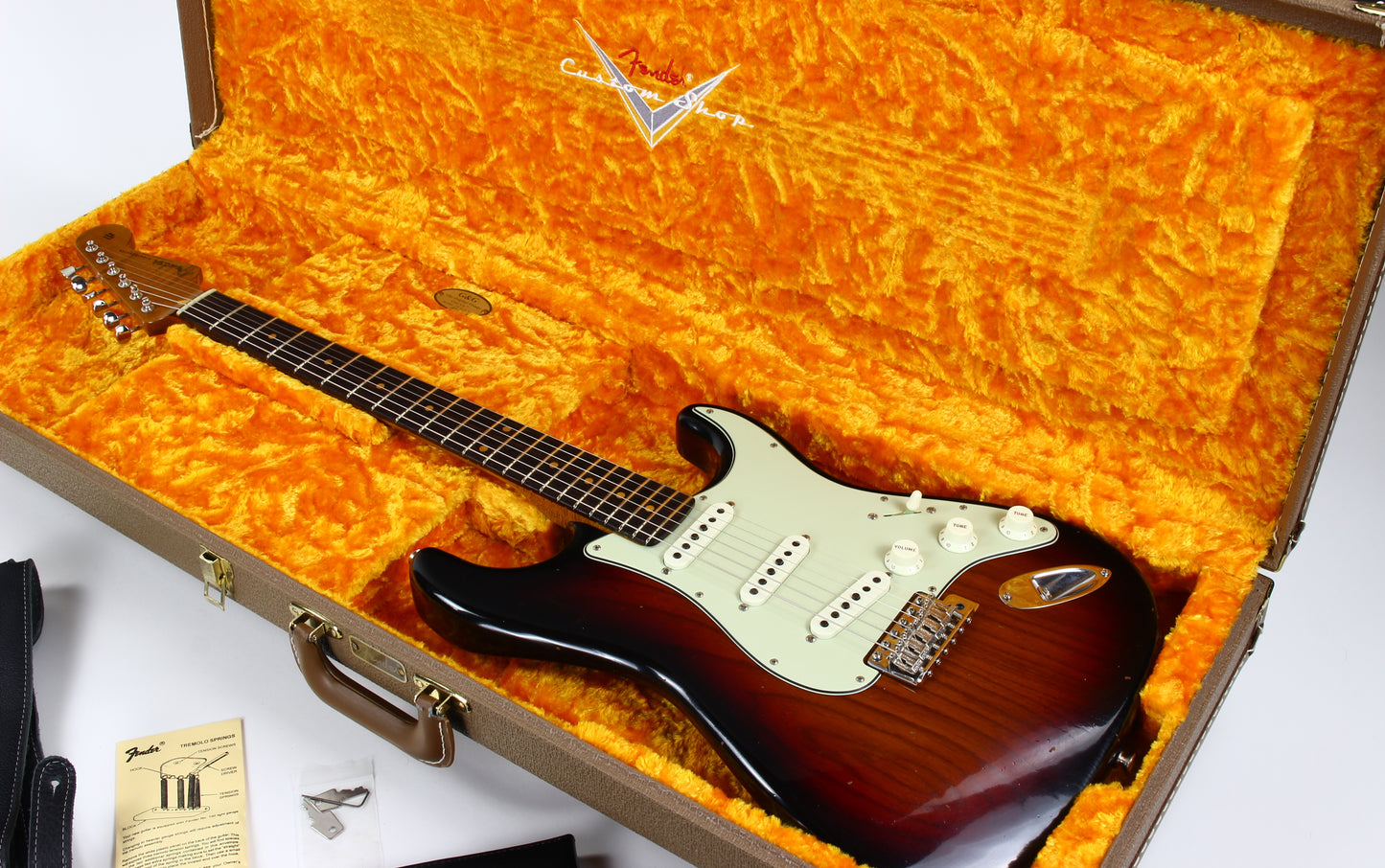 2020 Fender Custom Shop Dealer Select GT11 Stratocaster Journeyman Relic Sunburst Flamed Neck
