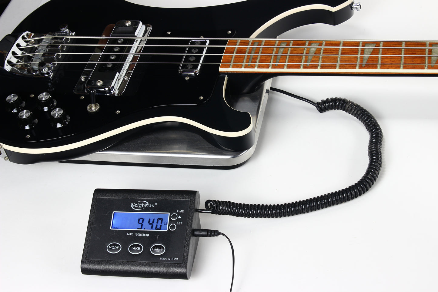 2007 Rickenbacker 4003 Bass JG Jetglo Black | Blackout Specs