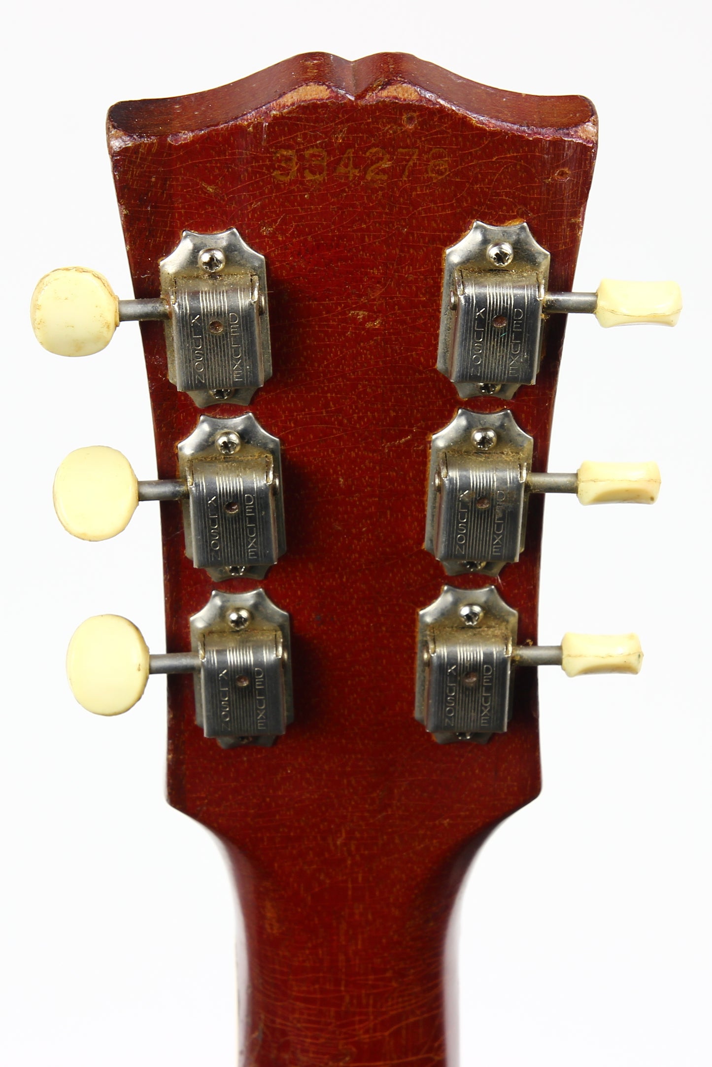 1965 Gibson ES-330 TDC Cherry Red WIDE NUT, NICKEL PARTS w Original Hard Case, Vintage 330