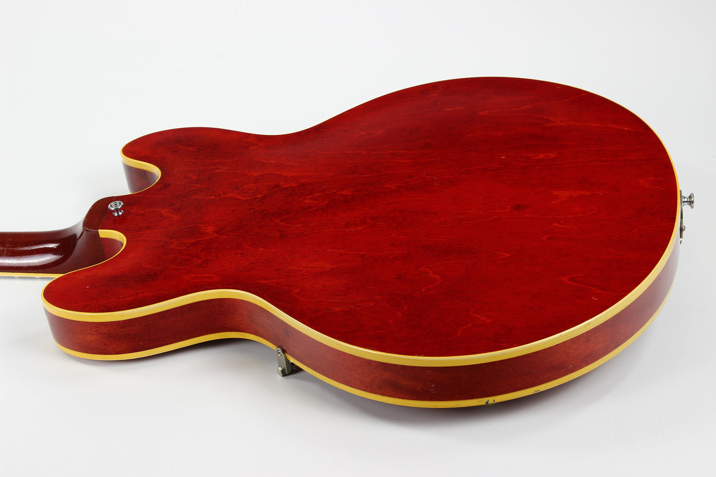 1965 Gibson ES-330 TDC Cherry Red WIDE NUT, NICKEL PARTS w Original Hard Case, Vintage 330