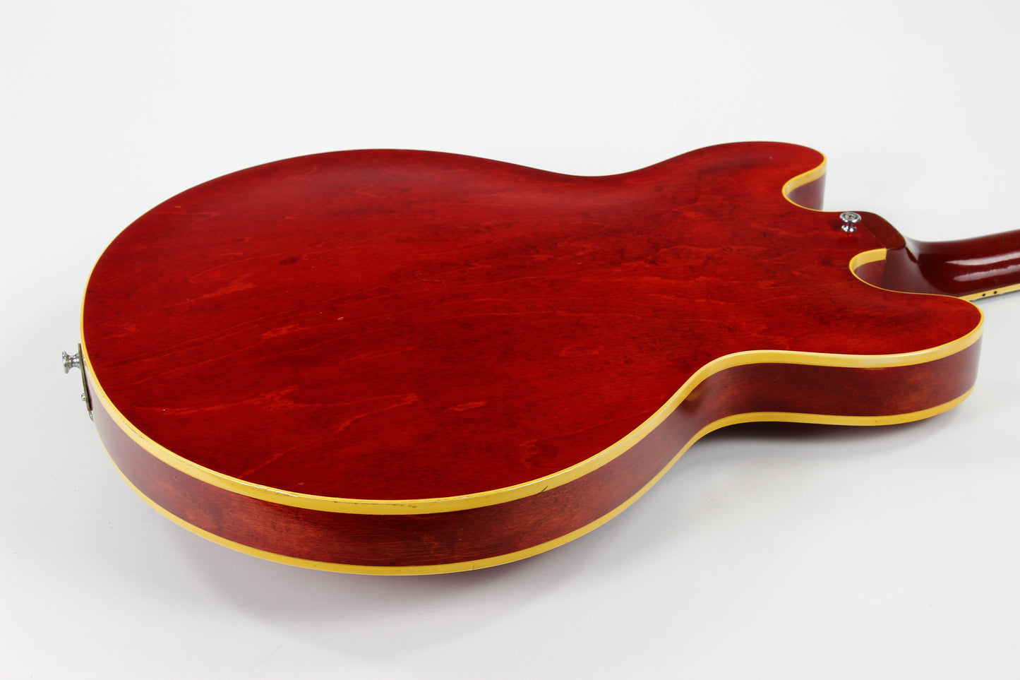 1965 Gibson ES-330 TDC Cherry Red WIDE NUT, NICKEL PARTS w Original Hard Case, Vintage 330