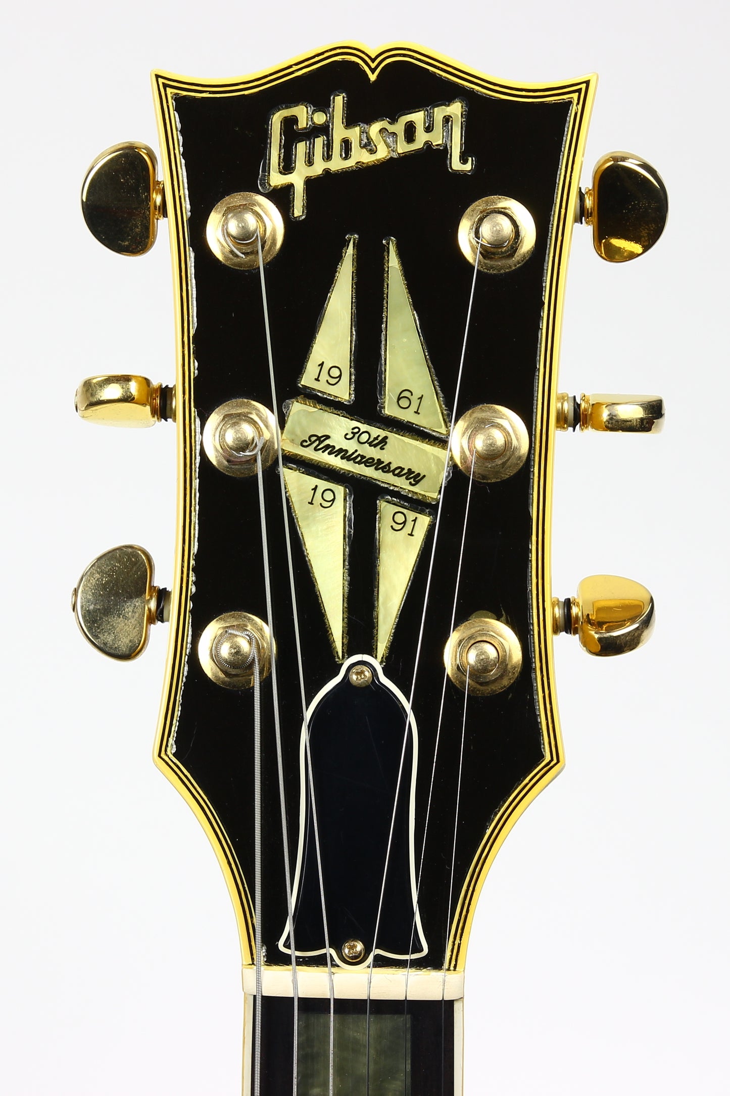 1991 Gibson 30th Anniversary SG Custom 3 Pickup Limited Edition TV Yellow