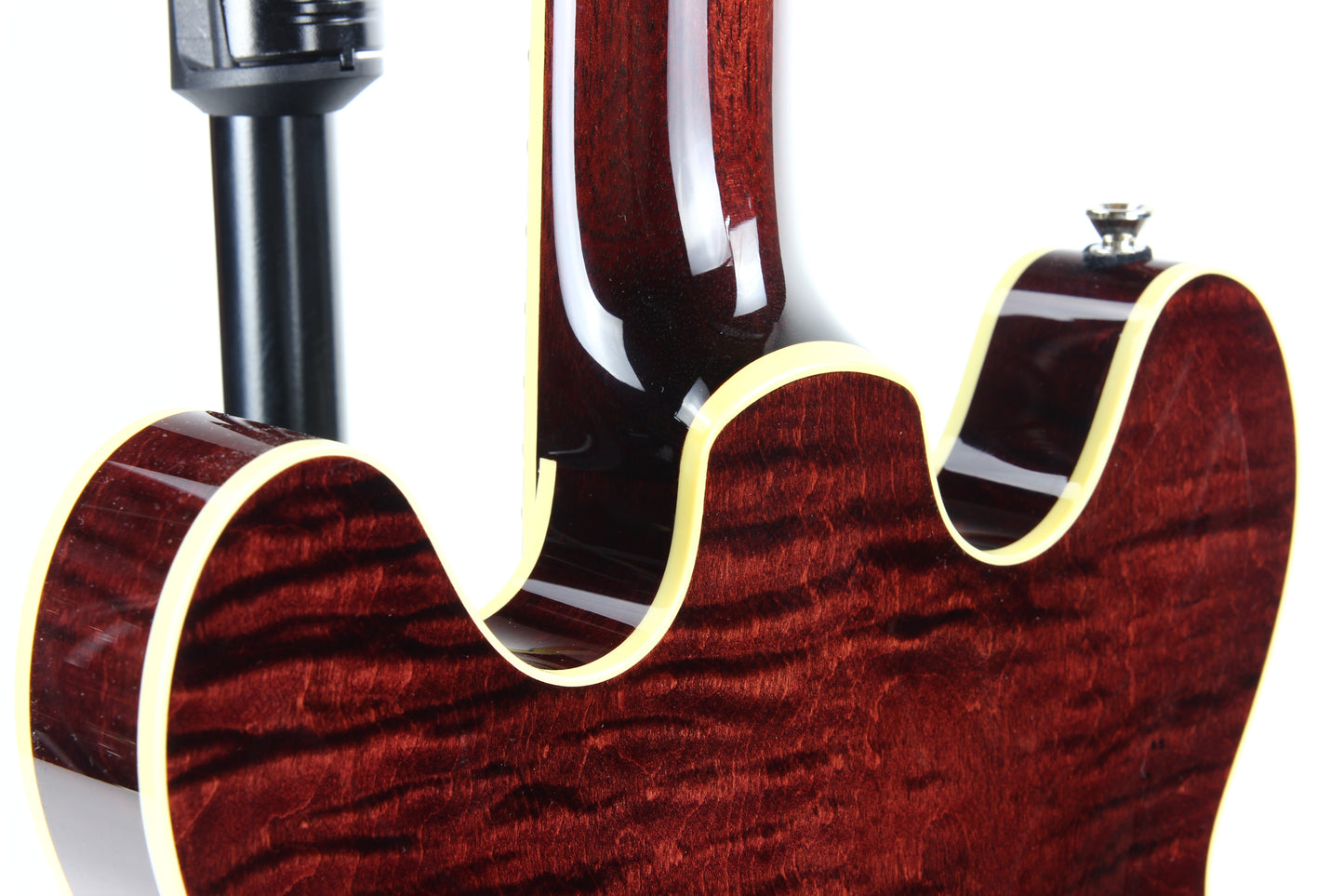 2023 Collings i35 LC Premium OXBLOOD Electric Guitar | Throbak Humbuckers, Semi-Hollow Body, Finish