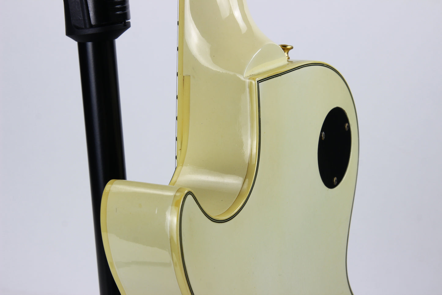 1990 Orville LPC-75 White Les Paul Custom Electric Guitar | MIJ Made in Japan, Original White Finish