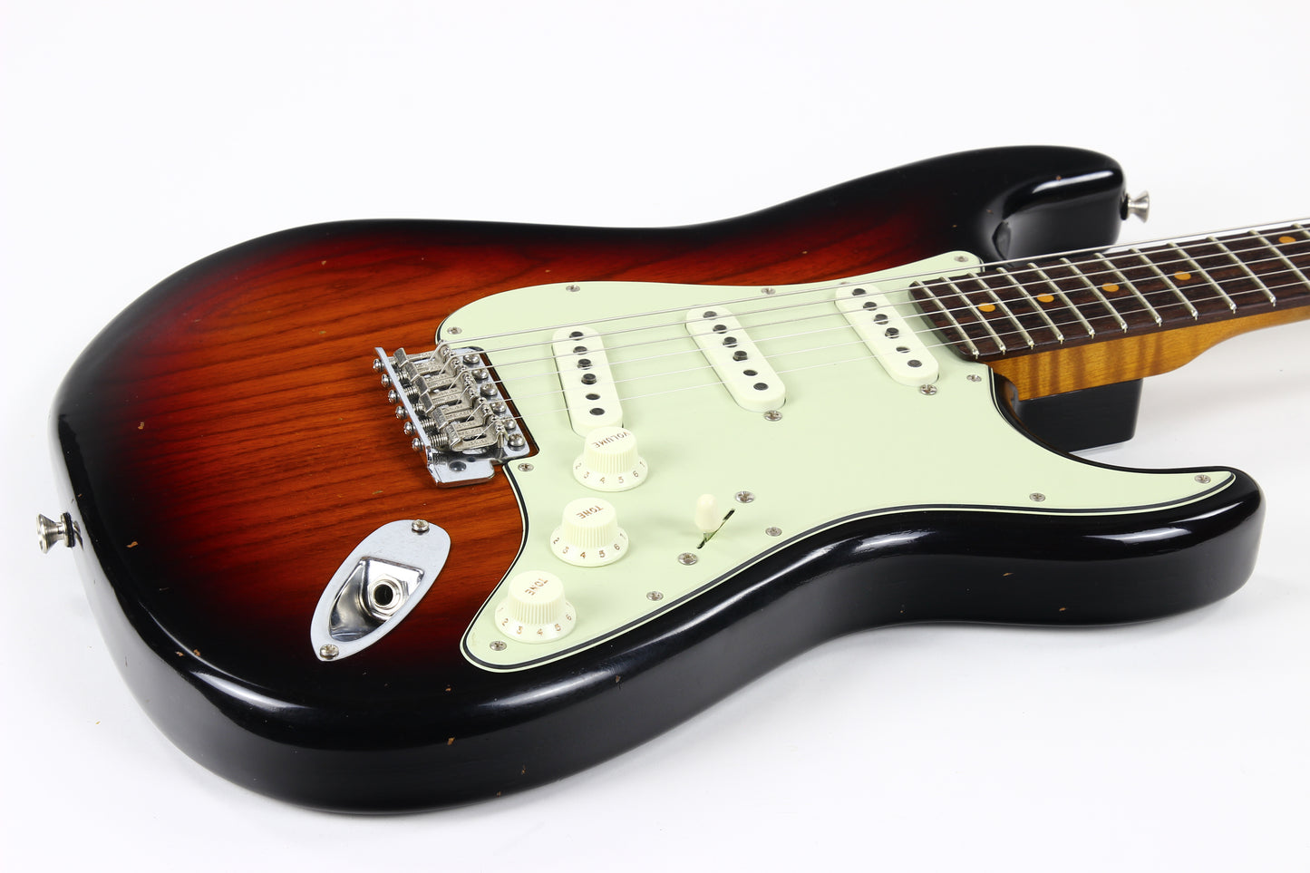 2020 Fender Custom Shop Dealer Select GT11 Stratocaster Journeyman Relic Sunburst Flamed Neck