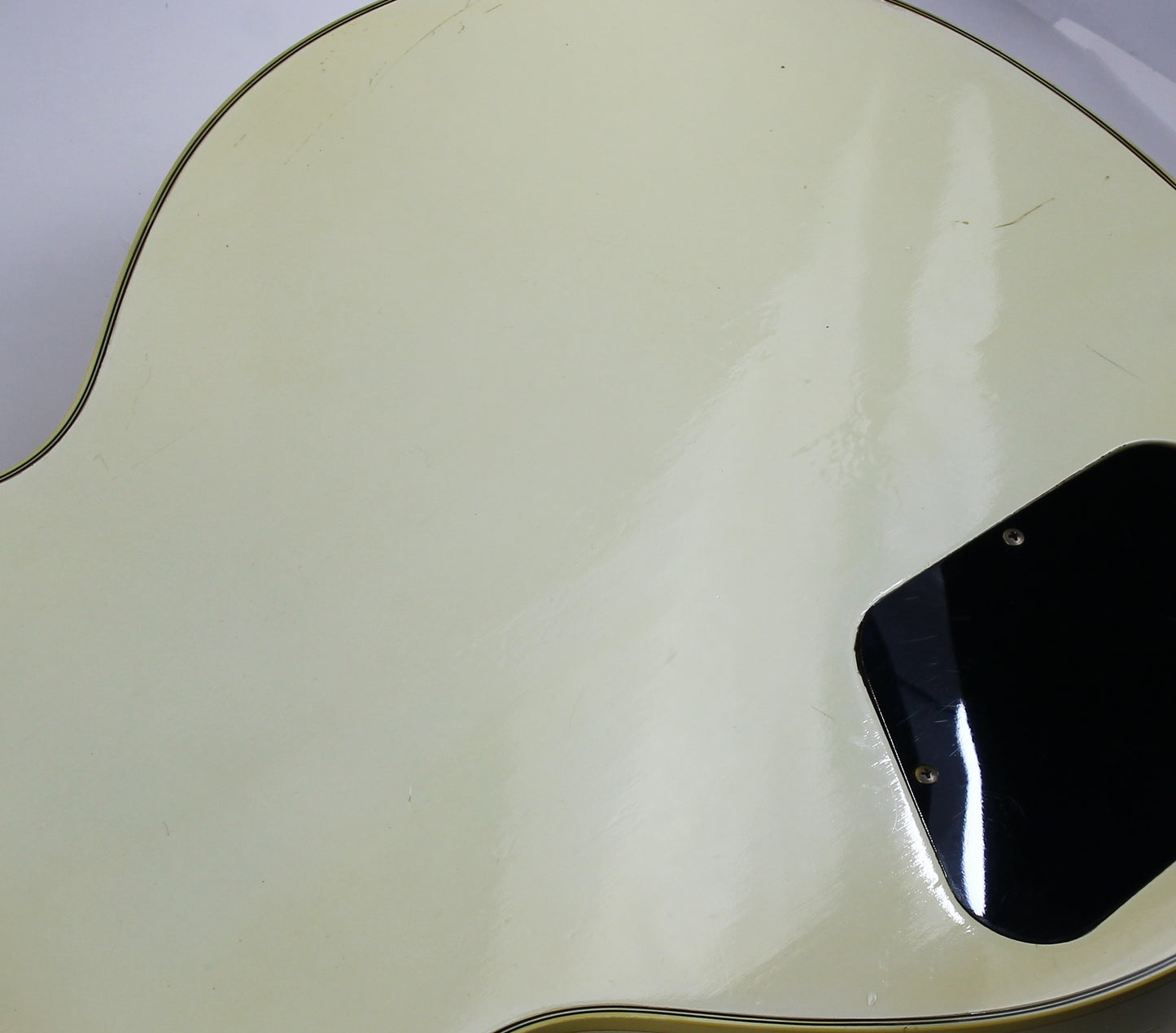 1990 Orville LPC-75 White Les Paul Custom Electric Guitar | MIJ Made in Japan, Original White Finish