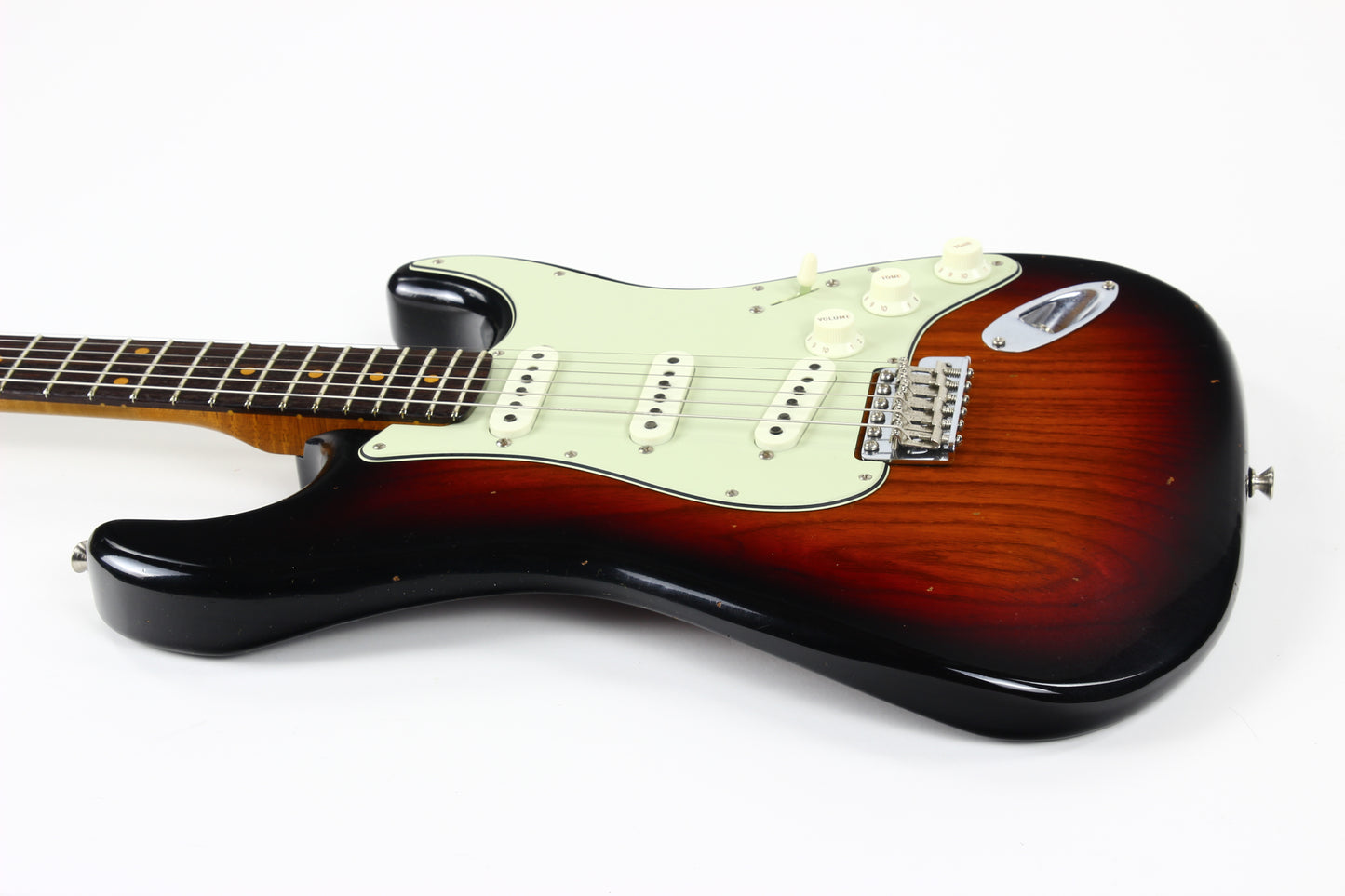 2020 Fender Custom Shop Dealer Select GT11 Stratocaster Journeyman Relic Sunburst Flamed Neck