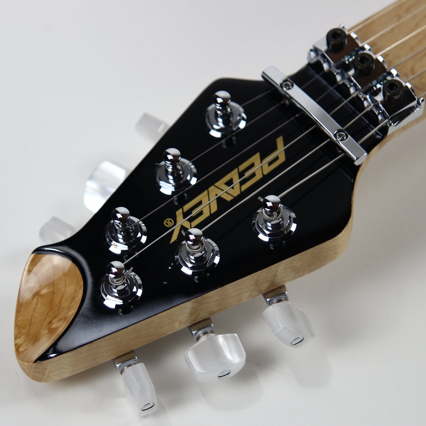 2020 Peavey HP-2 Solid Black EVH Eddie Van Halen Wolfgang Electric Guitar | Floyd Rose Tremolo, Maple Neck