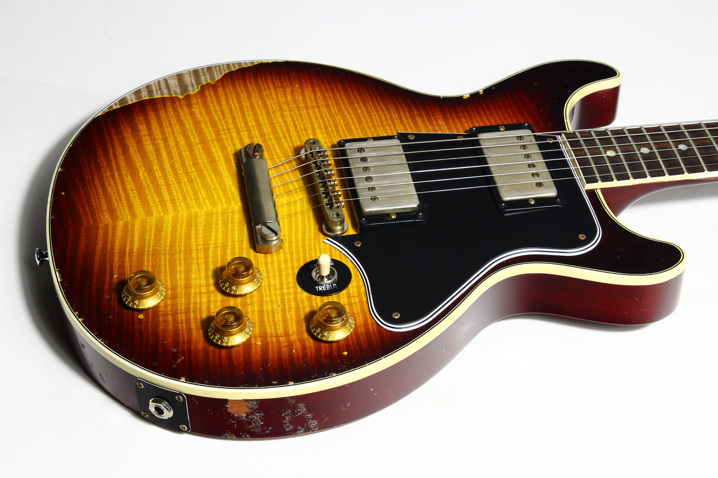 2022 Gibson 1960 Murphy Lab Les Paul DC Special Standard ULTRA HEAVY AGED - Double Cut HIGHLY FIGURED! '59 R9 R0 1959