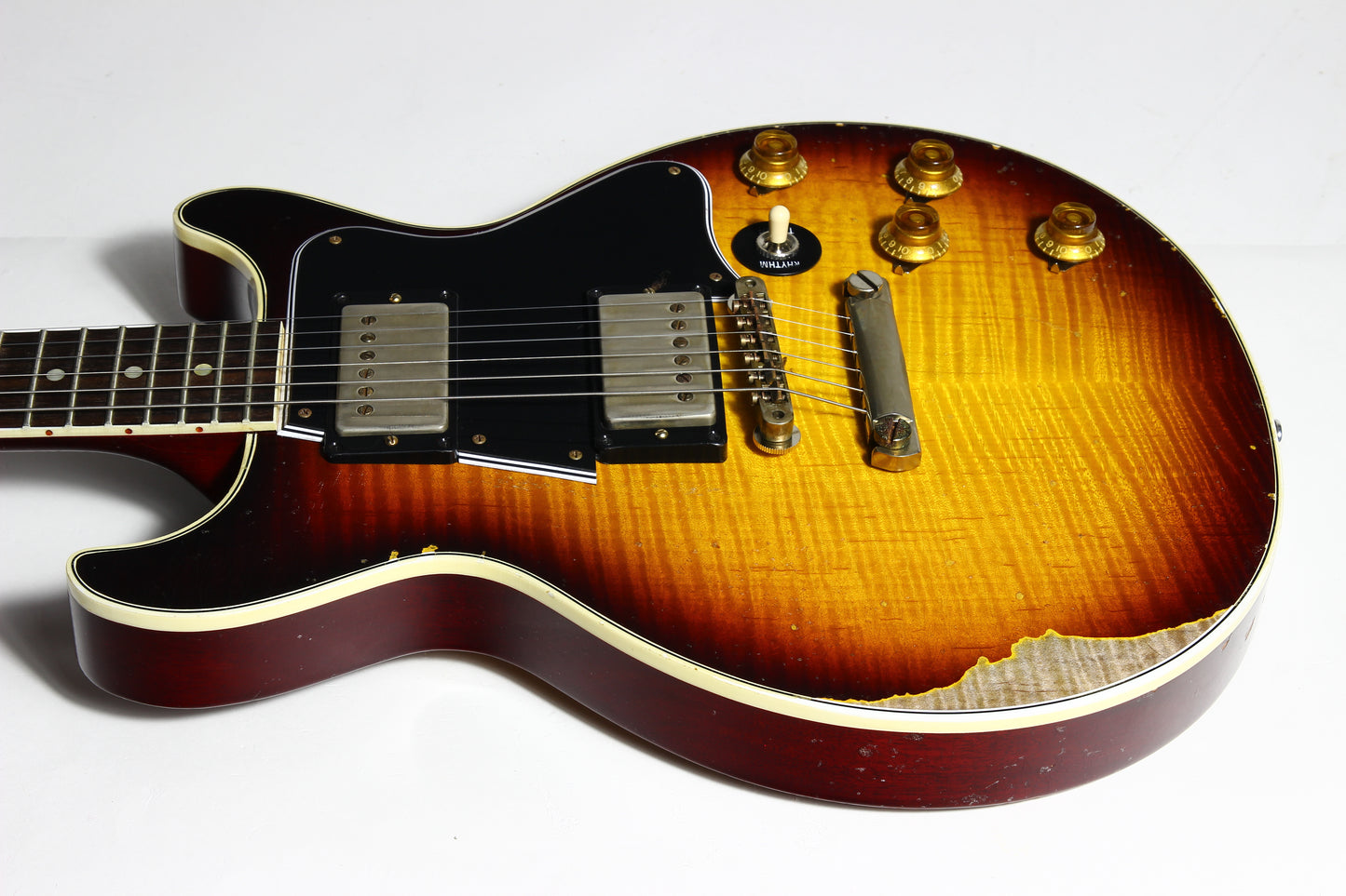 2022 Gibson 1960 Murphy Lab Les Paul DC Special Standard ULTRA HEAVY AGED - Double Cut HIGHLY FIGURED! '59 R9 R0 1959
