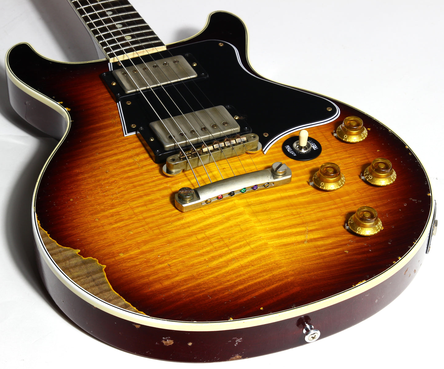 2022 Gibson 1960 Murphy Lab Les Paul DC Special Standard ULTRA HEAVY AGED - Double Cut HIGHLY FIGURED! '59 R9 R0 1959