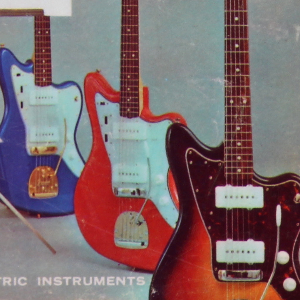 3 Vintage Fender Jazzmasters in Custom Colors from 1964