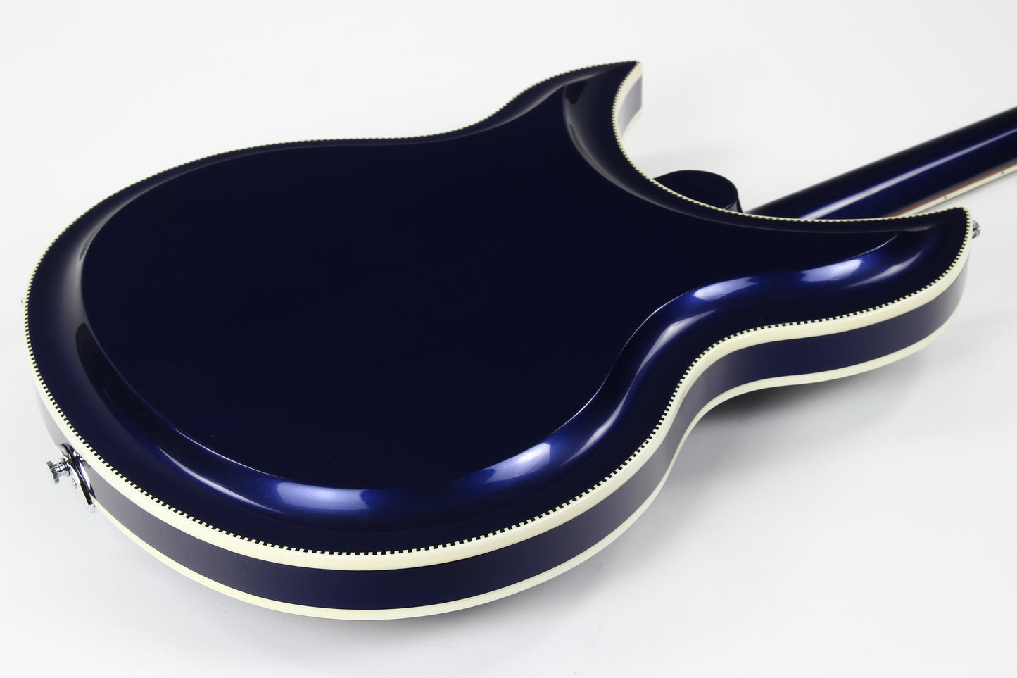 2016 Rickenbacker 381 V69 Midnight Blue MID Checkerboard Binding
