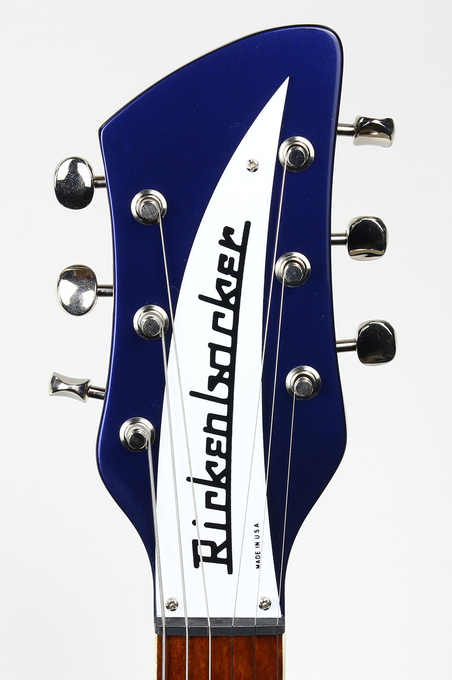 2016 Rickenbacker 381 V69 Midnight Blue MID Checkerboard Binding