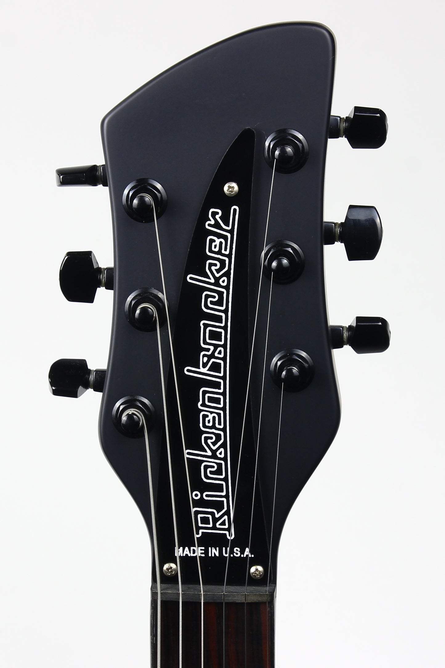 2016 Rickenbacker 360 Noir Limited Edition Matte Black Checkerboard Binding