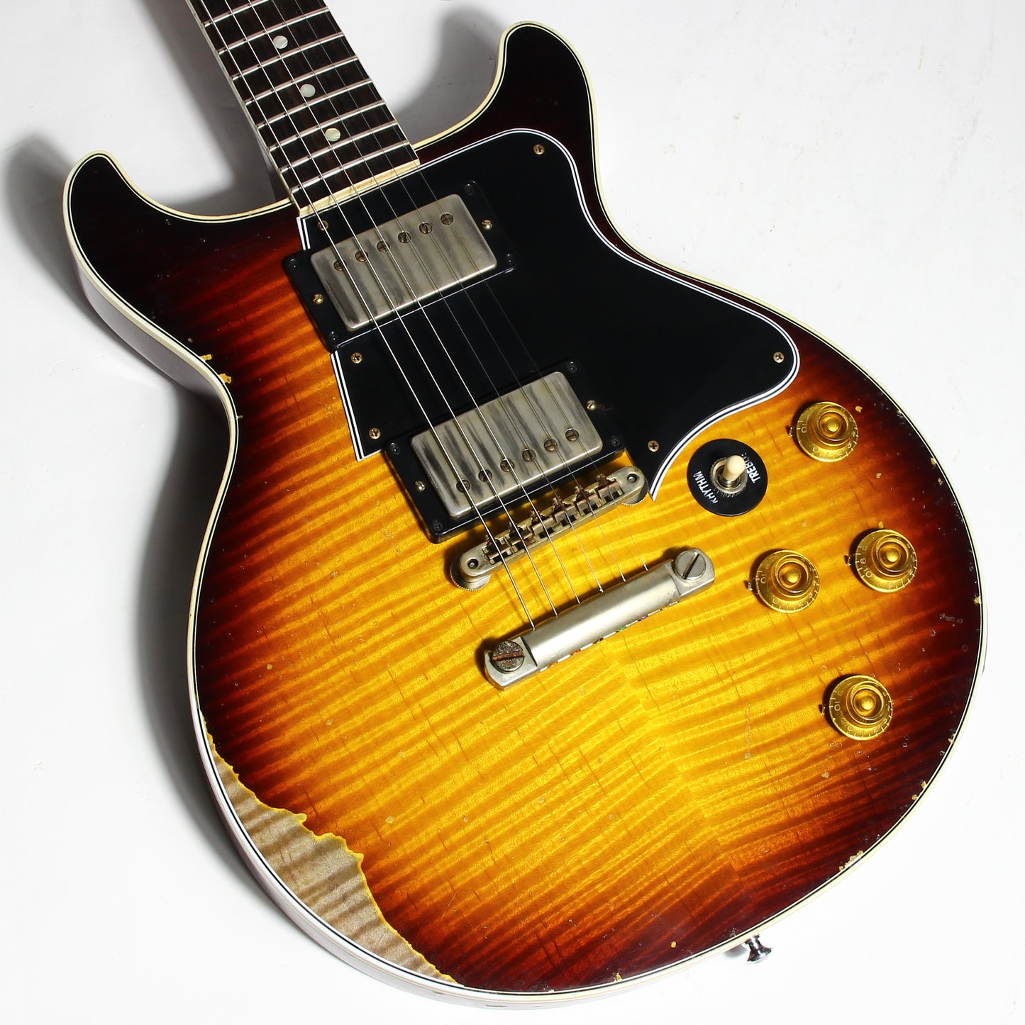 2022 Gibson 1960 Murphy Lab Les Paul DC Special Standard ULTRA HEAVY AGED - Double Cut HIGHLY FIGURED! '59 R9 R0 1959