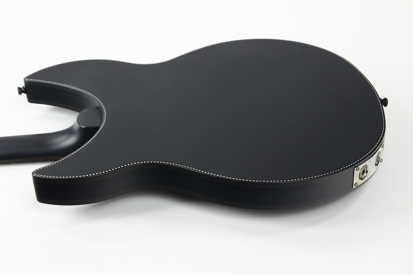 2016 Rickenbacker 360 Noir Limited Edition Matte Black Checkerboard Binding