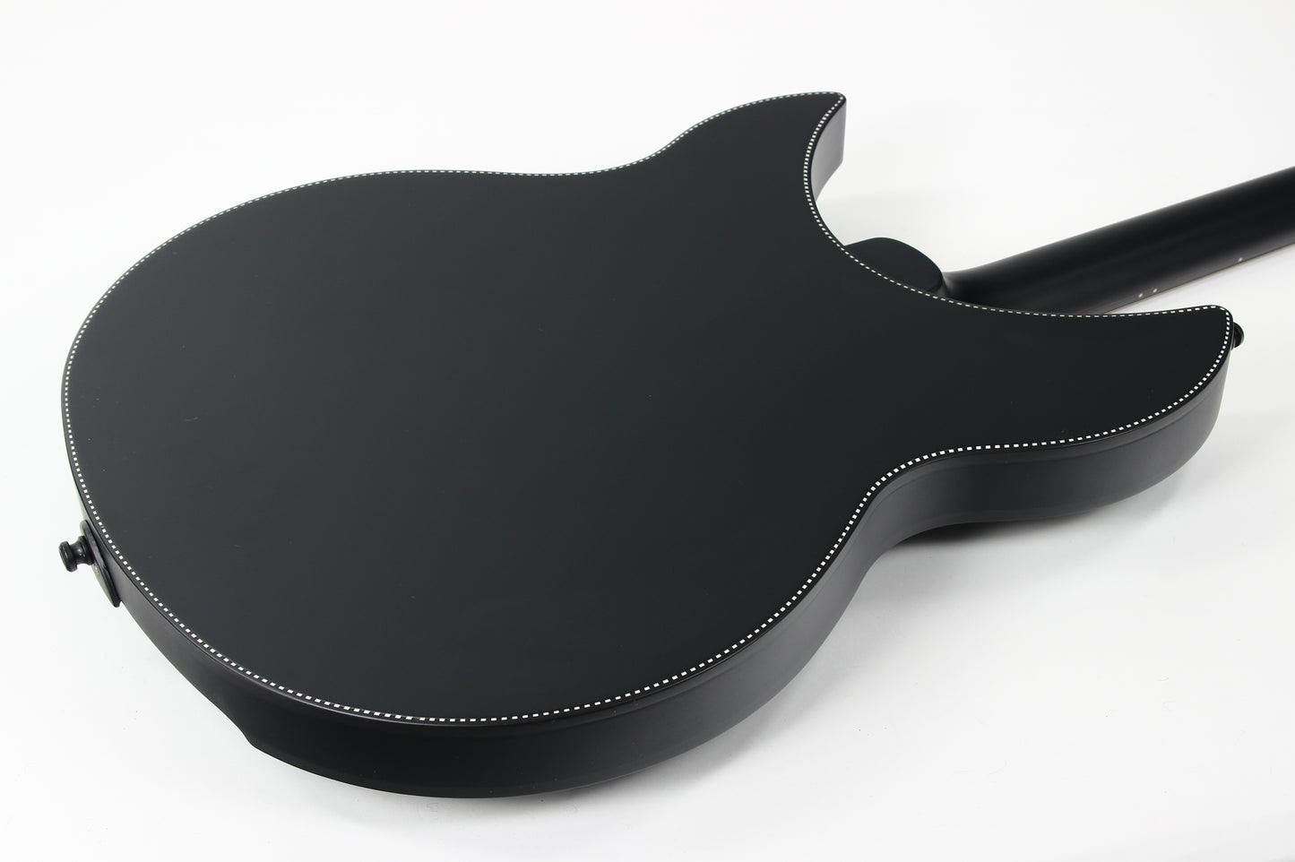 2016 Rickenbacker 360 Noir Limited Edition Matte Black Checkerboard Binding