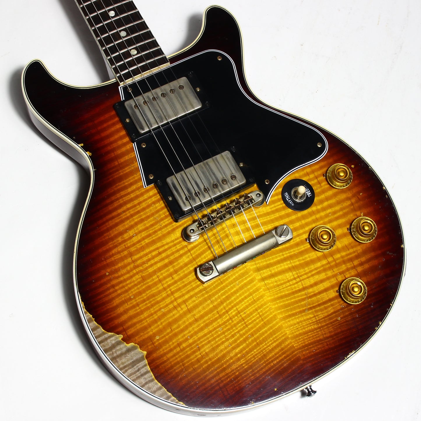 2022 Gibson 1960 Murphy Lab Les Paul DC Special Standard ULTRA HEAVY AGED - Double Cut HIGHLY FIGURED! '59 R9 R0 1959