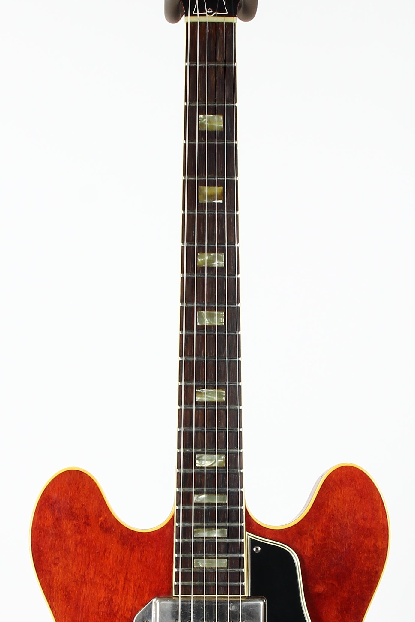 1965 Gibson ES-330 TDC Cherry Red WIDE NUT, NICKEL PARTS w Original Hard Case, Vintage 330