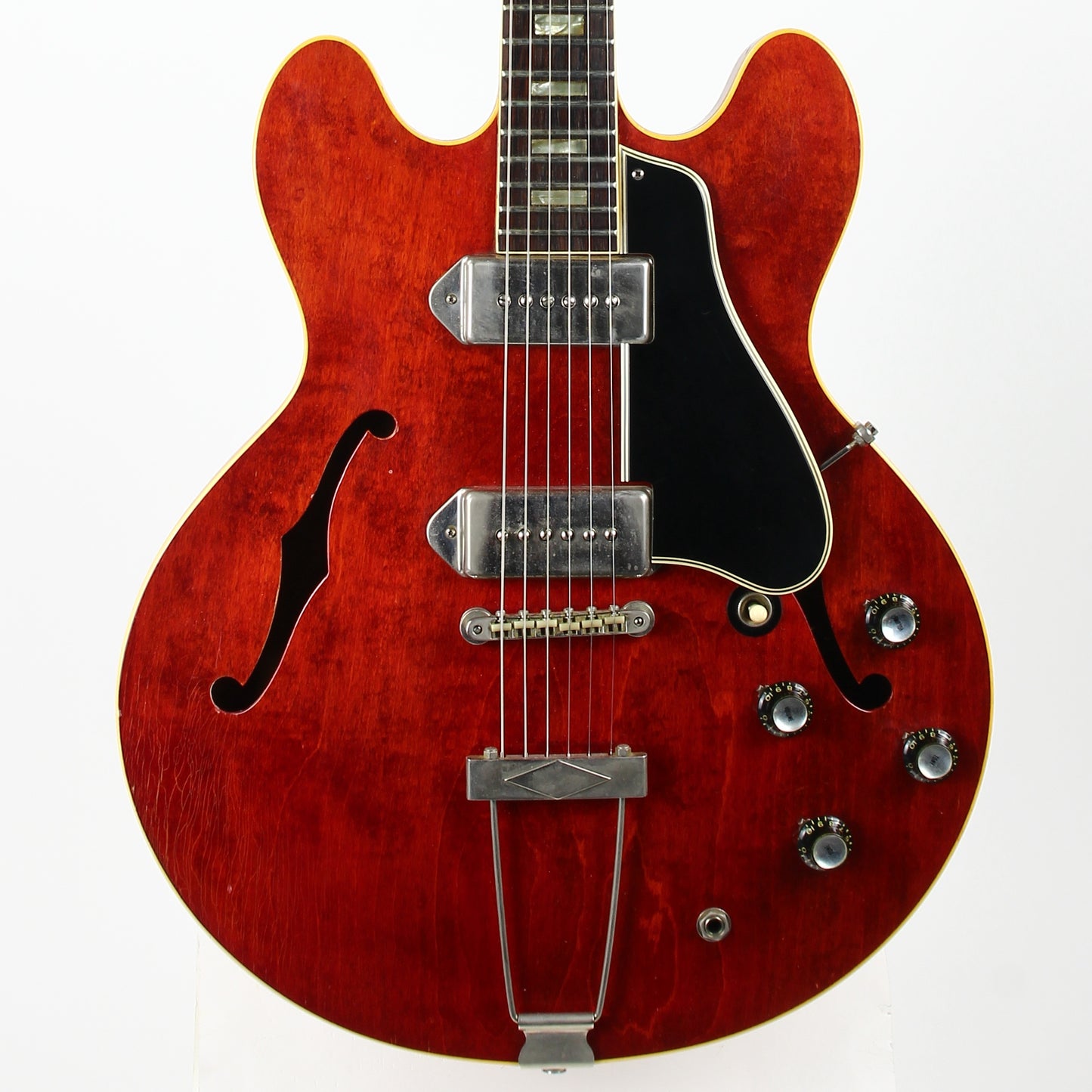 1965 Gibson ES-330 TDC Cherry Red Wide Nut w Original Case