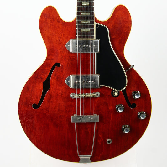 1965 Gibson ES-330 TDC Cherry Red Wide Nut w Original Case