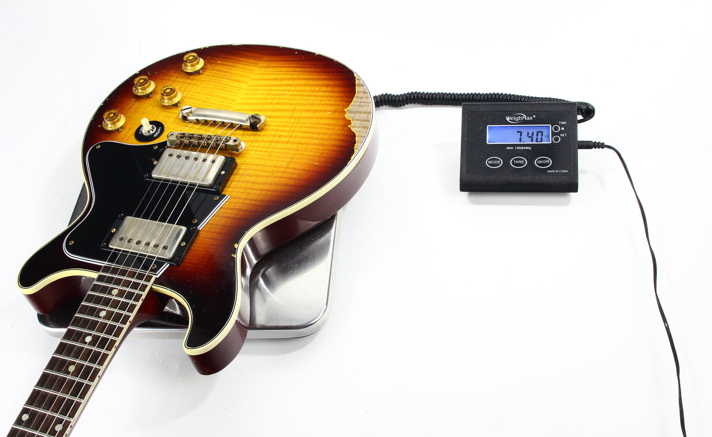 2022 Gibson 1960 Murphy Lab Les Paul DC Special Standard ULTRA HEAVY AGED - Double Cut HIGHLY FIGURED! '59 R9 R0 1959