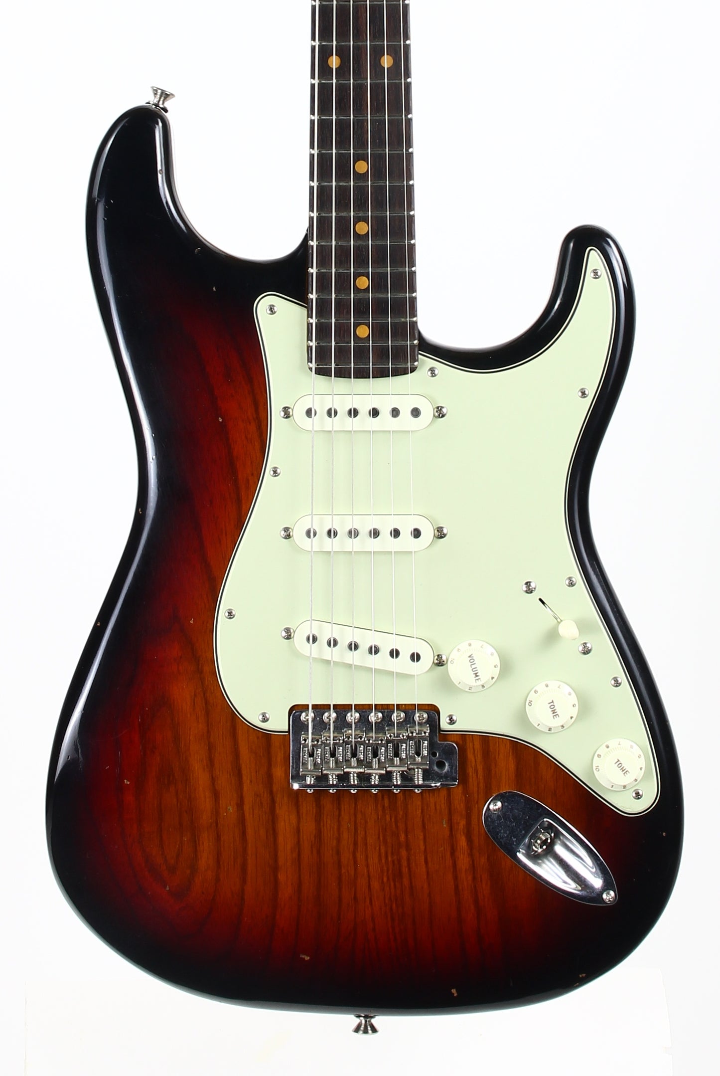 2020 Fender Custom Shop Dealer Select GT11 Stratocaster Journeyman Relic Sunburst Flamed Neck