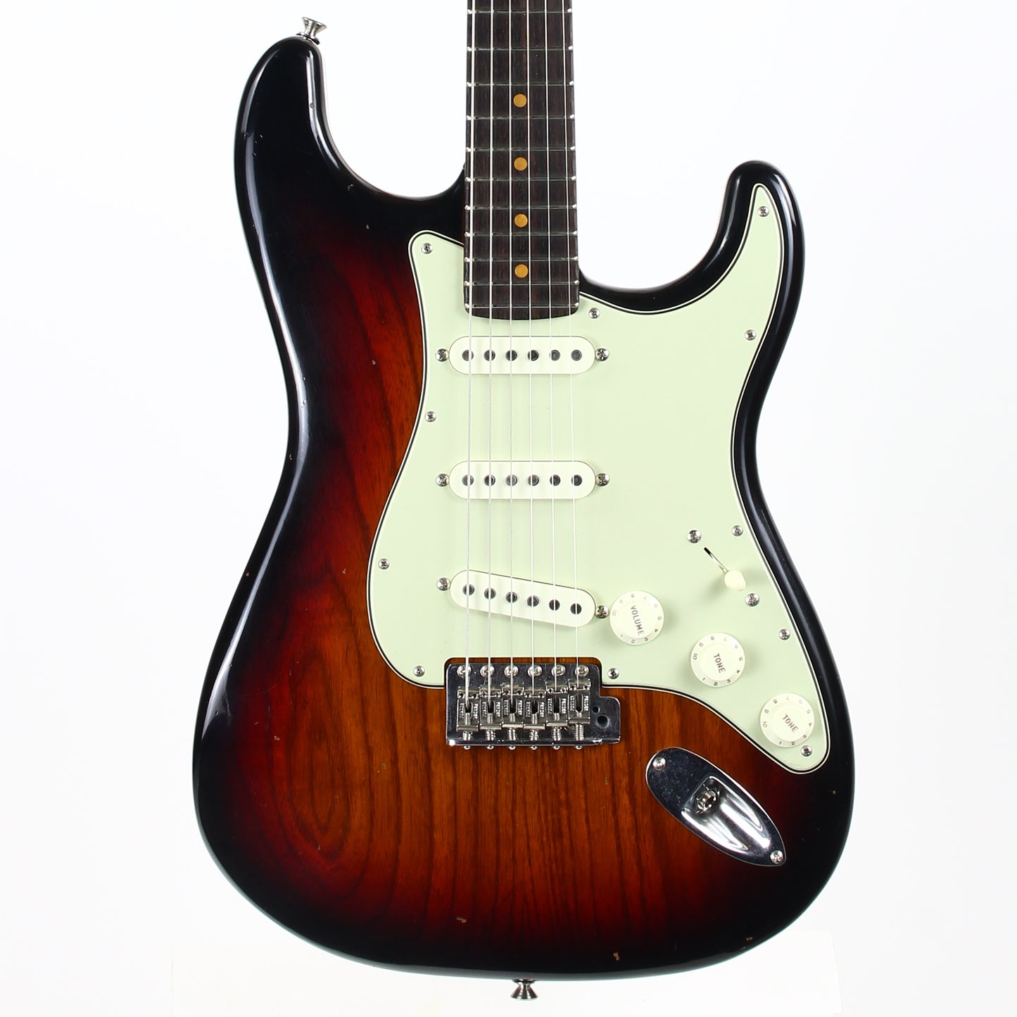 2020 Fender Custom Shop Dealer Select Stratocaster Journeyman Relic Sunburst Flamed Neck