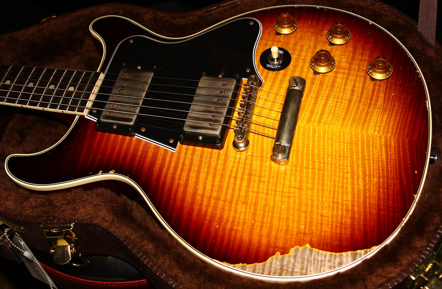 2022 Gibson 1960 Murphy Lab Les Paul DC Special Standard ULTRA HEAVY AGED - Double Cut HIGHLY FIGURED! '59 R9 R0 1959