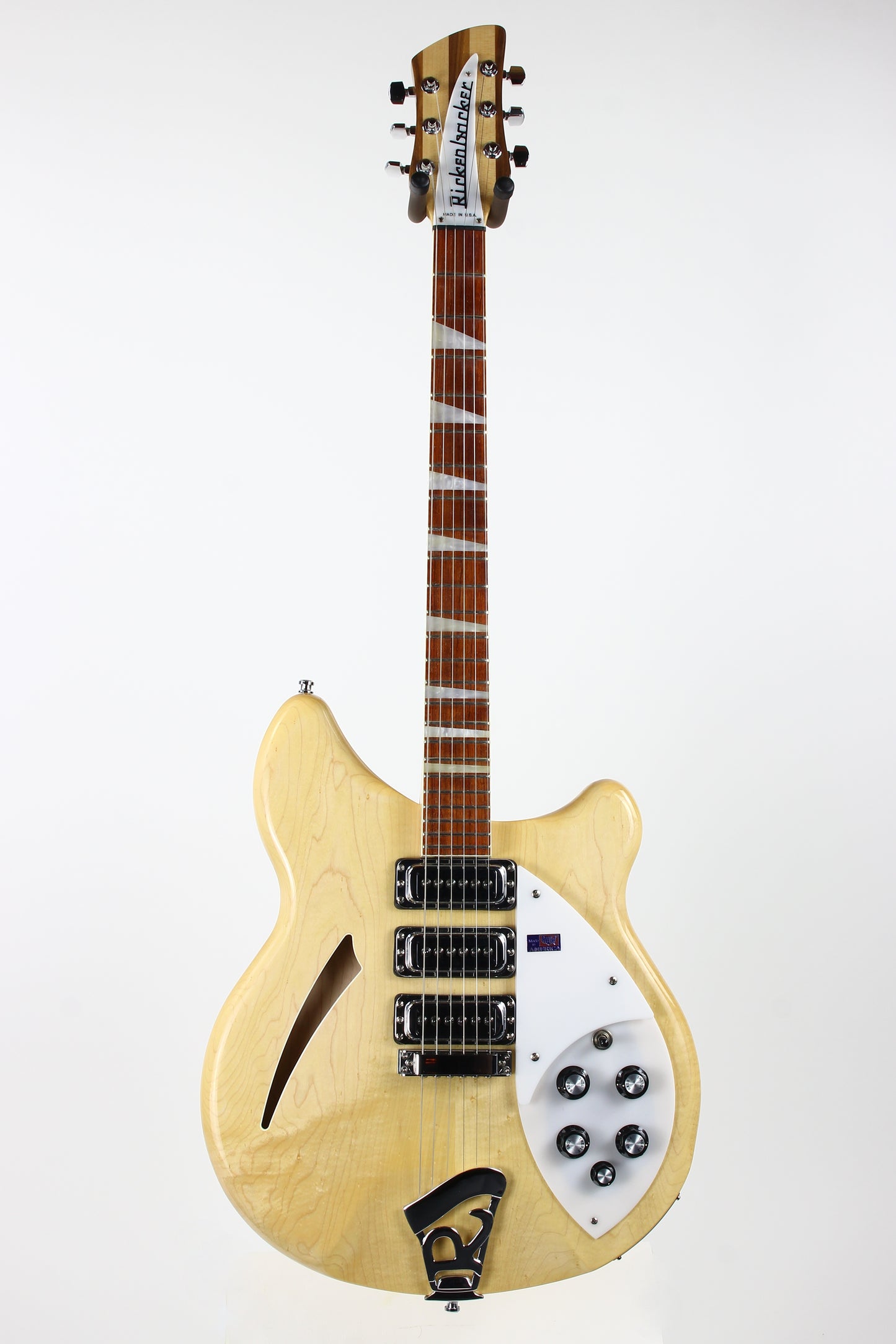 2008 Rickenbacker 370 MG Mapleglo 6 String 3 Pickups