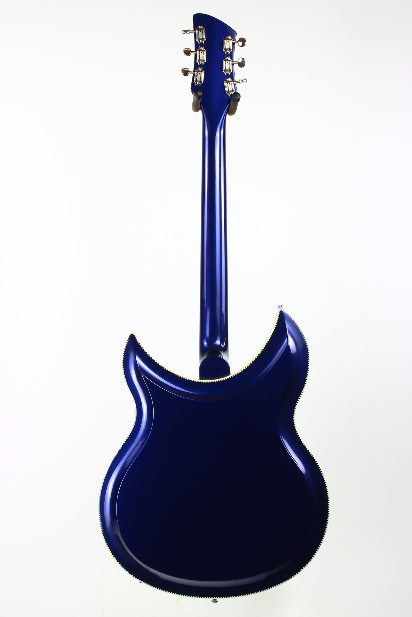 2016 Rickenbacker 381 V69 Midnight Blue MID Checkerboard Binding