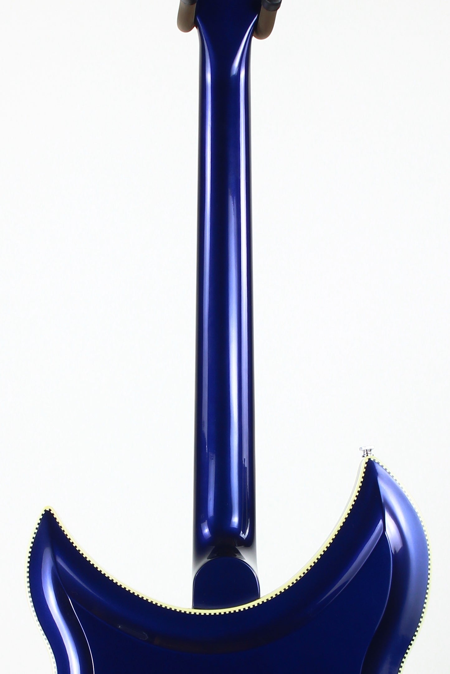 2016 Rickenbacker 381 V69 Midnight Blue MID Checkerboard Binding