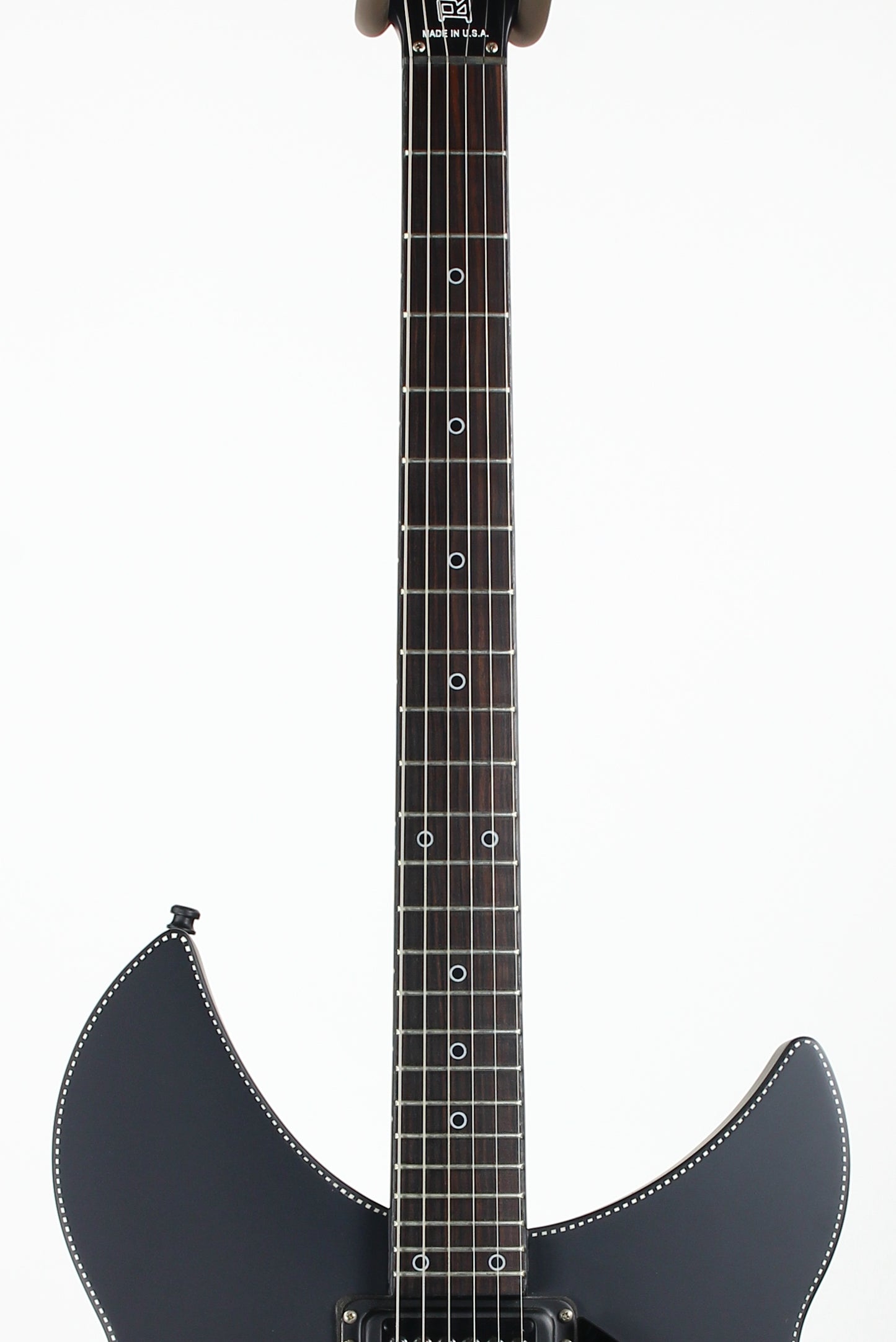 2016 Rickenbacker 360 Noir Limited Edition Matte Black Checkerboard Binding